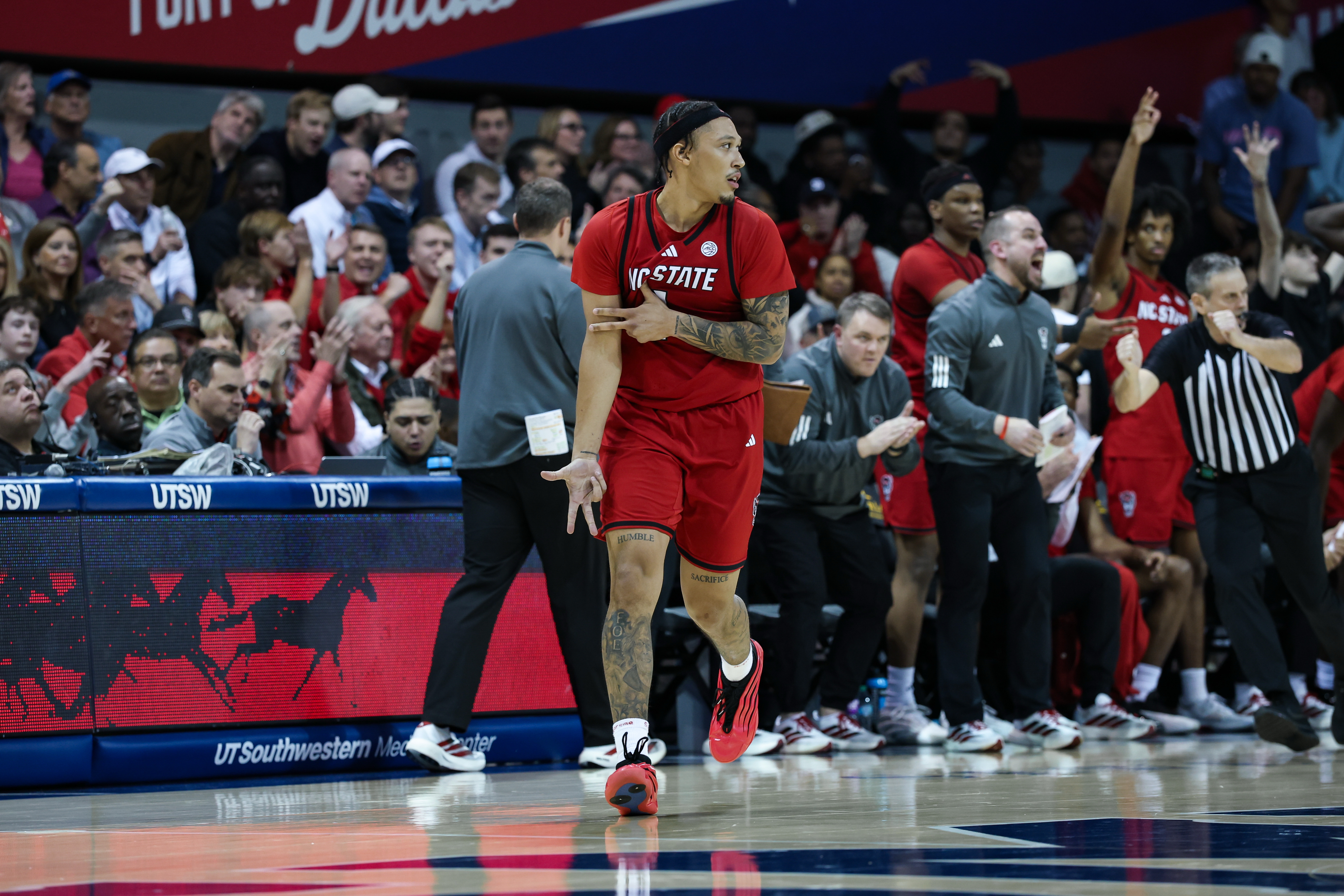 Darrion Williams poured in a game-high 25 points to lead the Wolfpack to a thrilling comeback win at SMU