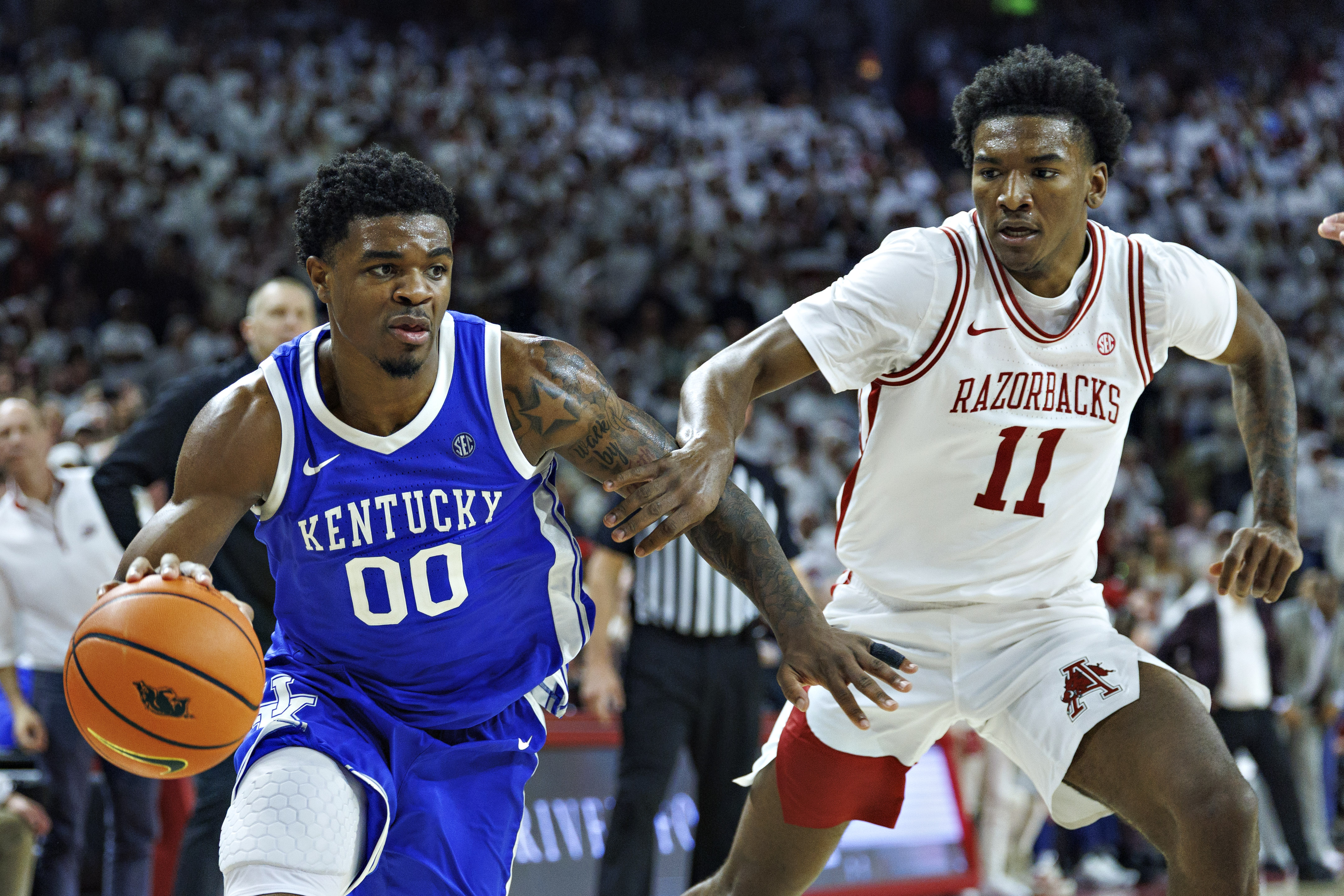 Kentucky's Otega Oweh has recently showed glimpses of why he was preseason SEC Player of the Year