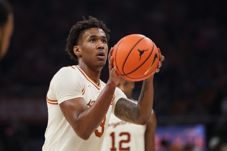 Dailyn Swain leads Texas this season in points, rebounds, assists, steals and minutes