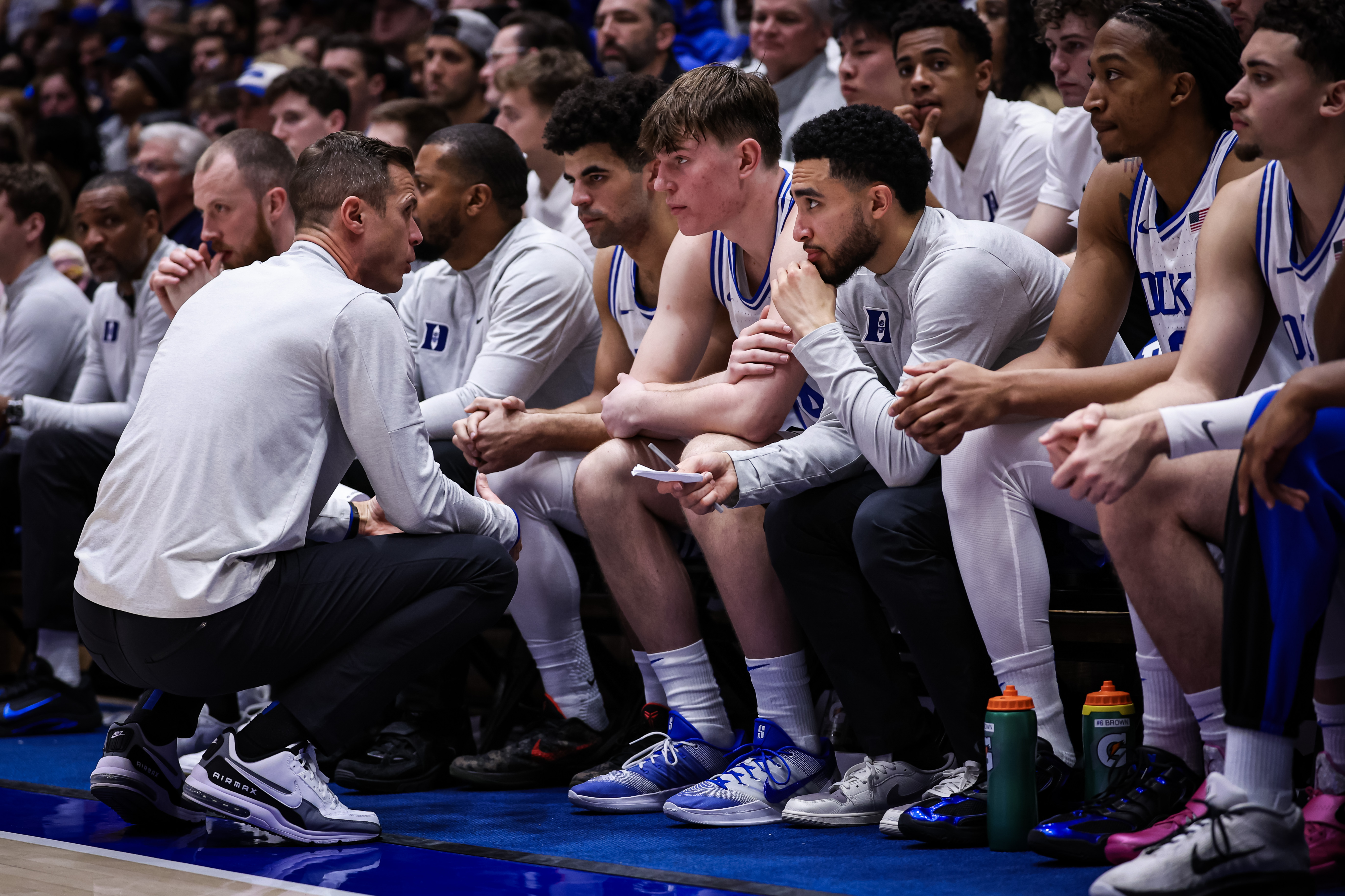 Scheyer called the 2025-26 Blue Devils' defense the strongest he has ever coached
