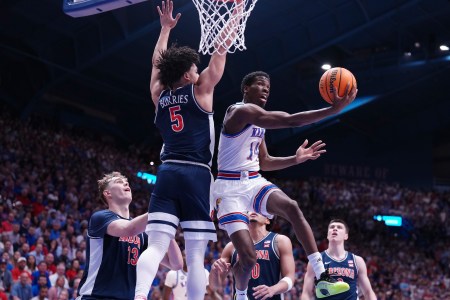 Senior Guard Melvin Council Jr.'s 23-point performance secured Kansas's victory over previously undefeated Arizona at Allen Fieldhouse
