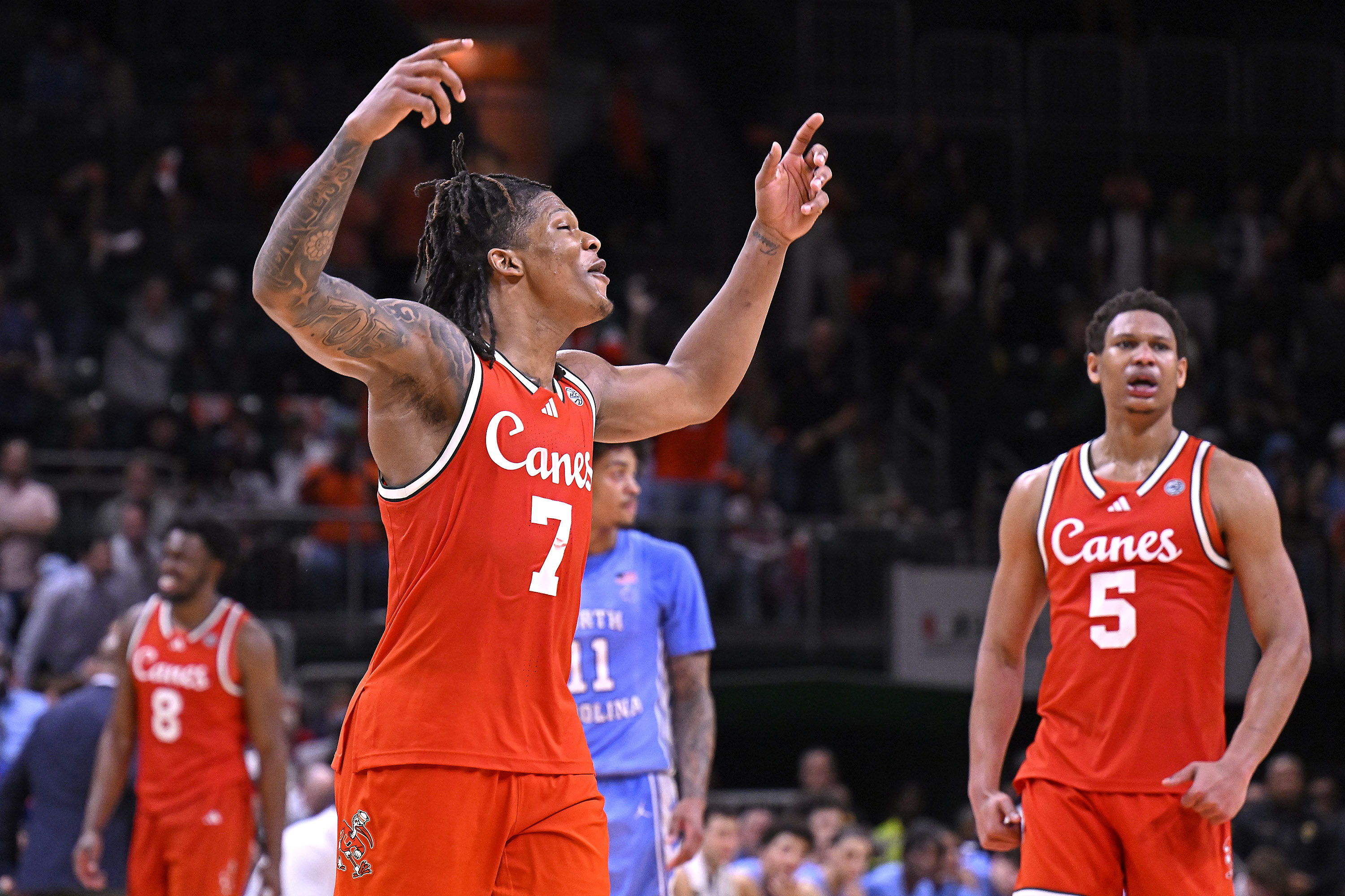 Lucas' Hurricanes picked up a signature win versus North Carolina on Tuesday