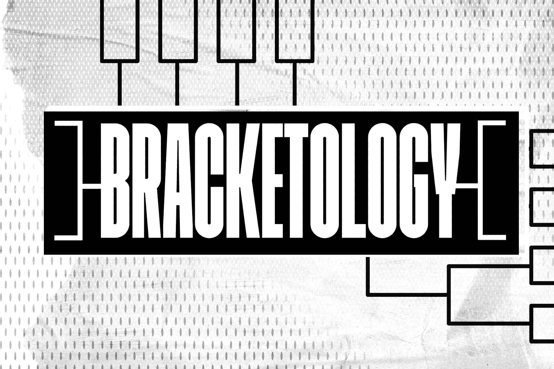 A graphic illustrating Bracketology 2026, which predicts the 68 teams in the men's NCAA March Madness Tournament