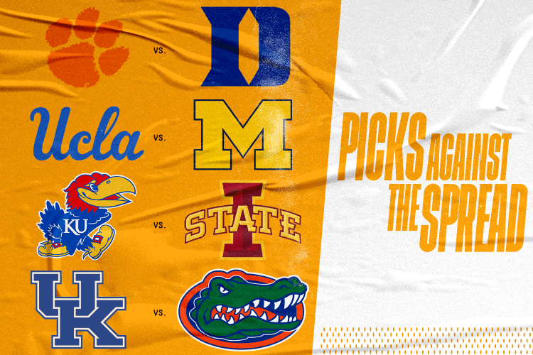 Seth Davis makes his Picks Against the Spread for five of Saturday's top games