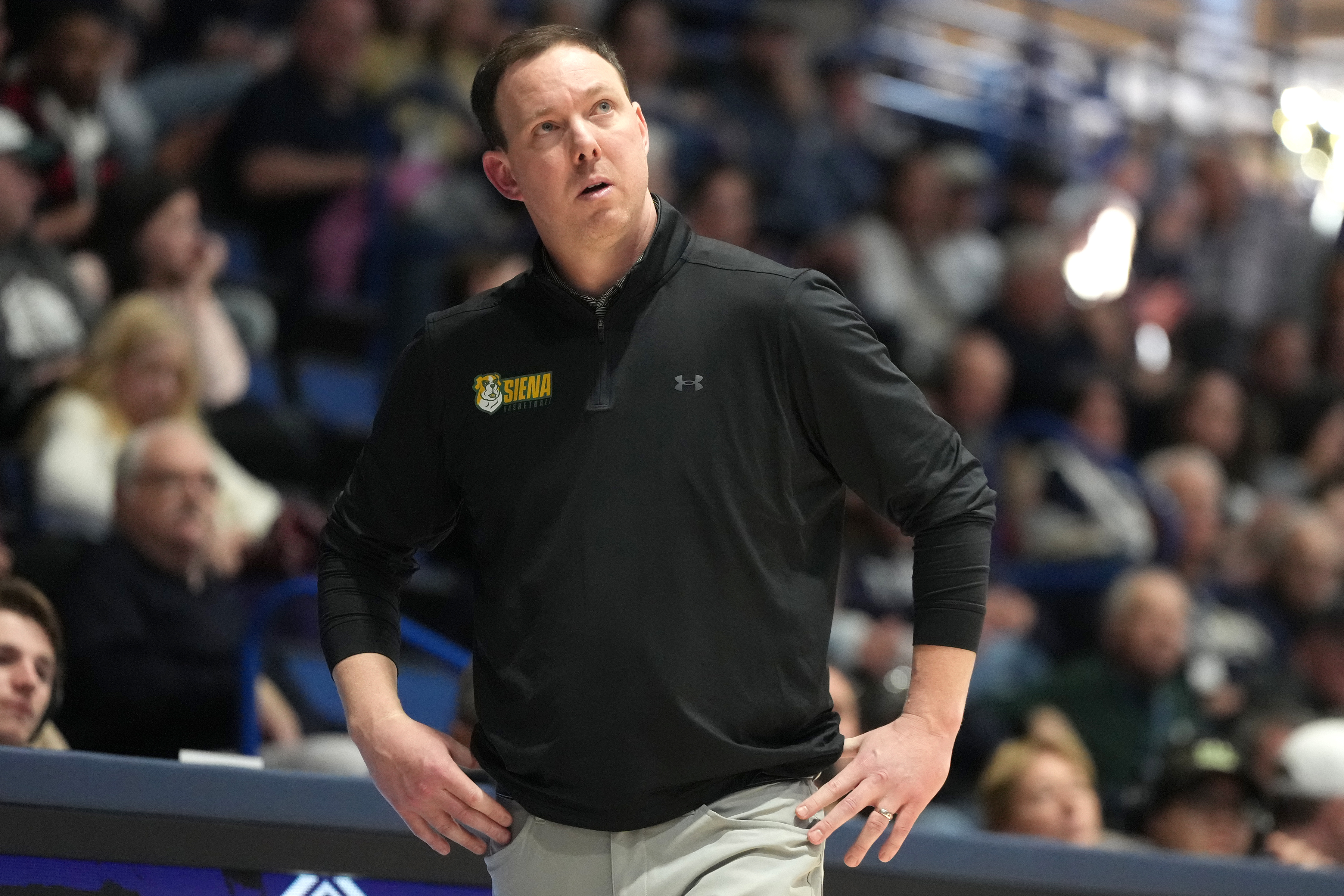 While rumors swirl that he'll soon be leaving for Syracuse, Siena head coach Gerry McNamara is currently focused on leading the Saints in their first NCAA Tournament appearance since 2010