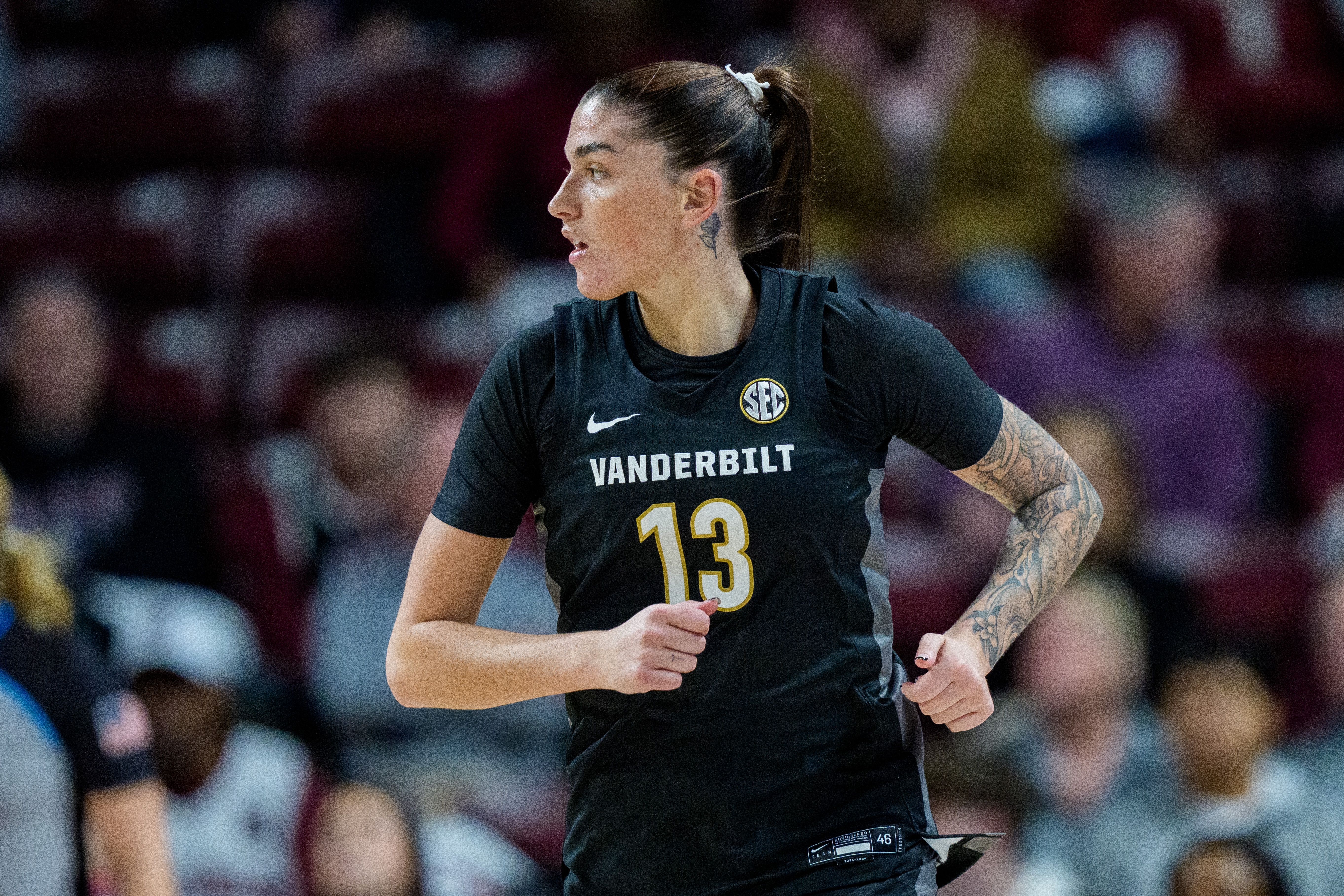 Vanderbilt women;s basketball plater Justine Pissott