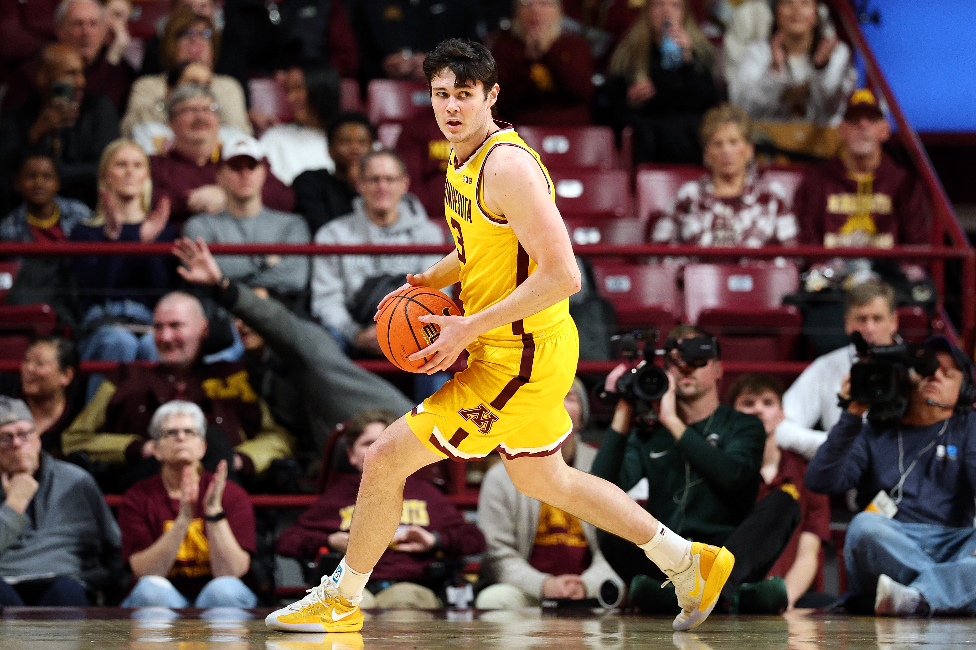 Minnesota's Bobby Durkin drilled a career-high seven 3-pointers in the upset win over UCLA