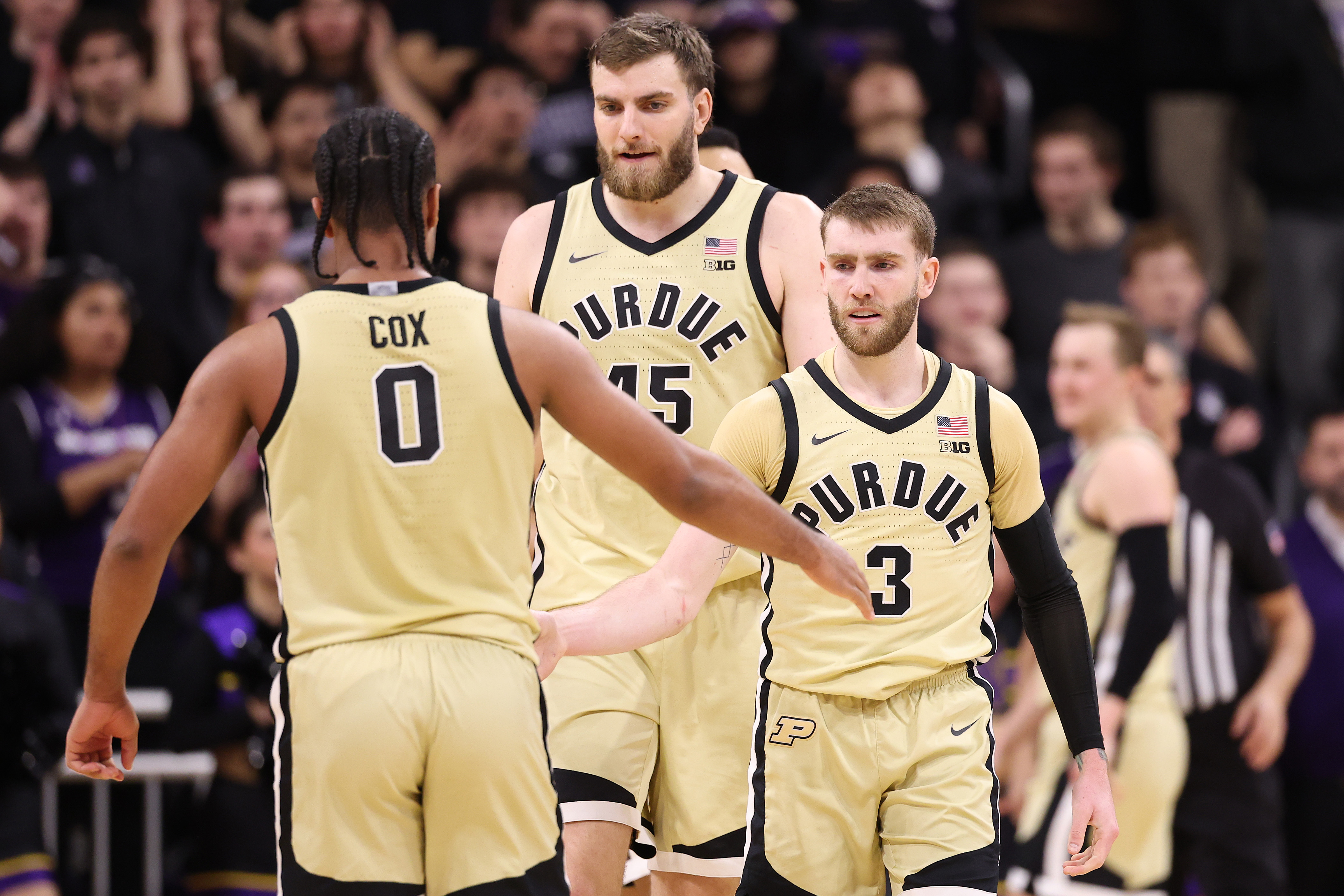 From Left to Right: C.J. Cox, Oscar Cluff and Braden Smith