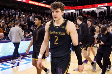 Nick Martinelli is leading the Big Ten in scoring for a second straight season, but his Wildcats have not fared well as a whole