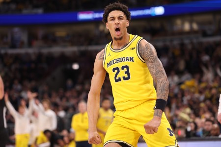 Michigan's dominant frontcourt, led by Yaxel Lendeborg, has been overpowering opponents this season