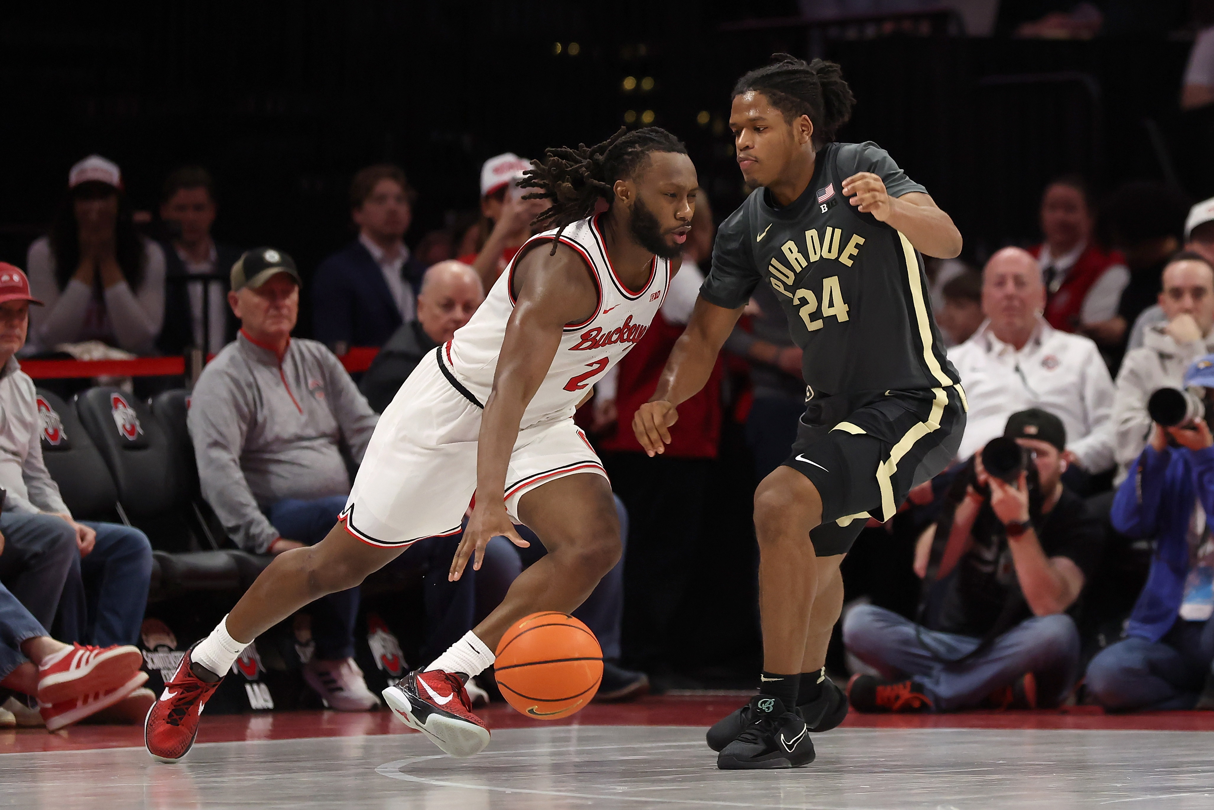 OSU won three-straight to end the regular season, beginning with an 82-74 shutdown of heavily favored Purdue