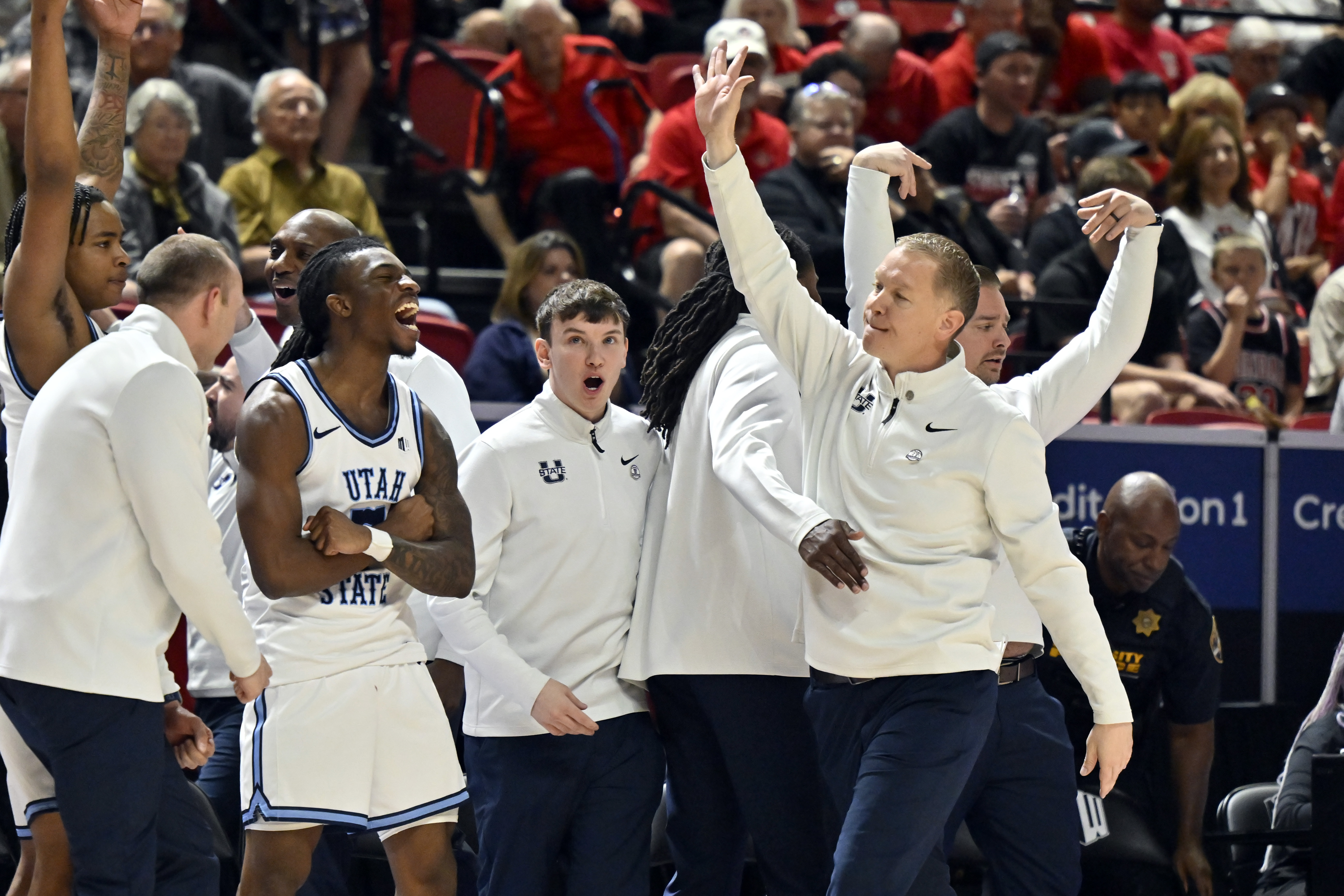 Jerrod Calhoun was named the 2026 Mountain West Coach of the Year