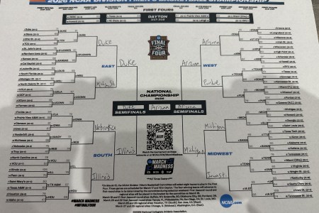 Brad Wachtel correctly predicted 47/68 team's seeds and 67/68 teams within one seed