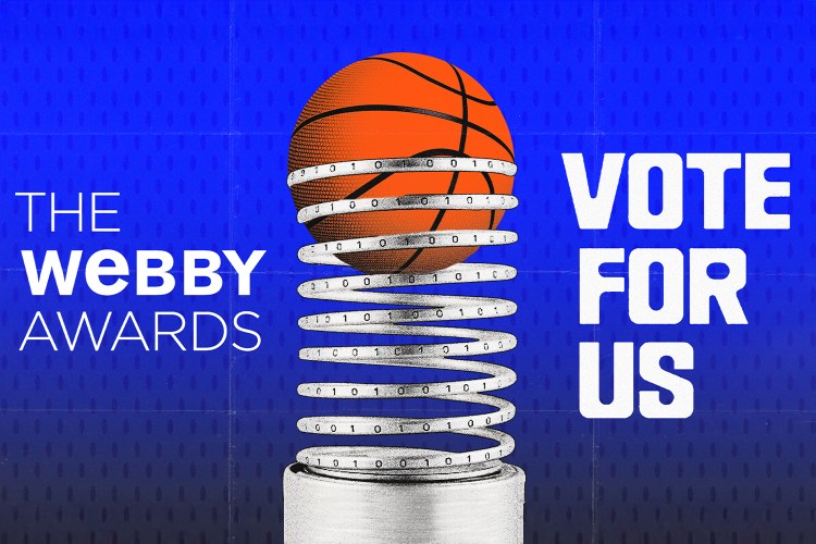 Hoops HQ Is a Webby Award Nominee — Vote for Us!