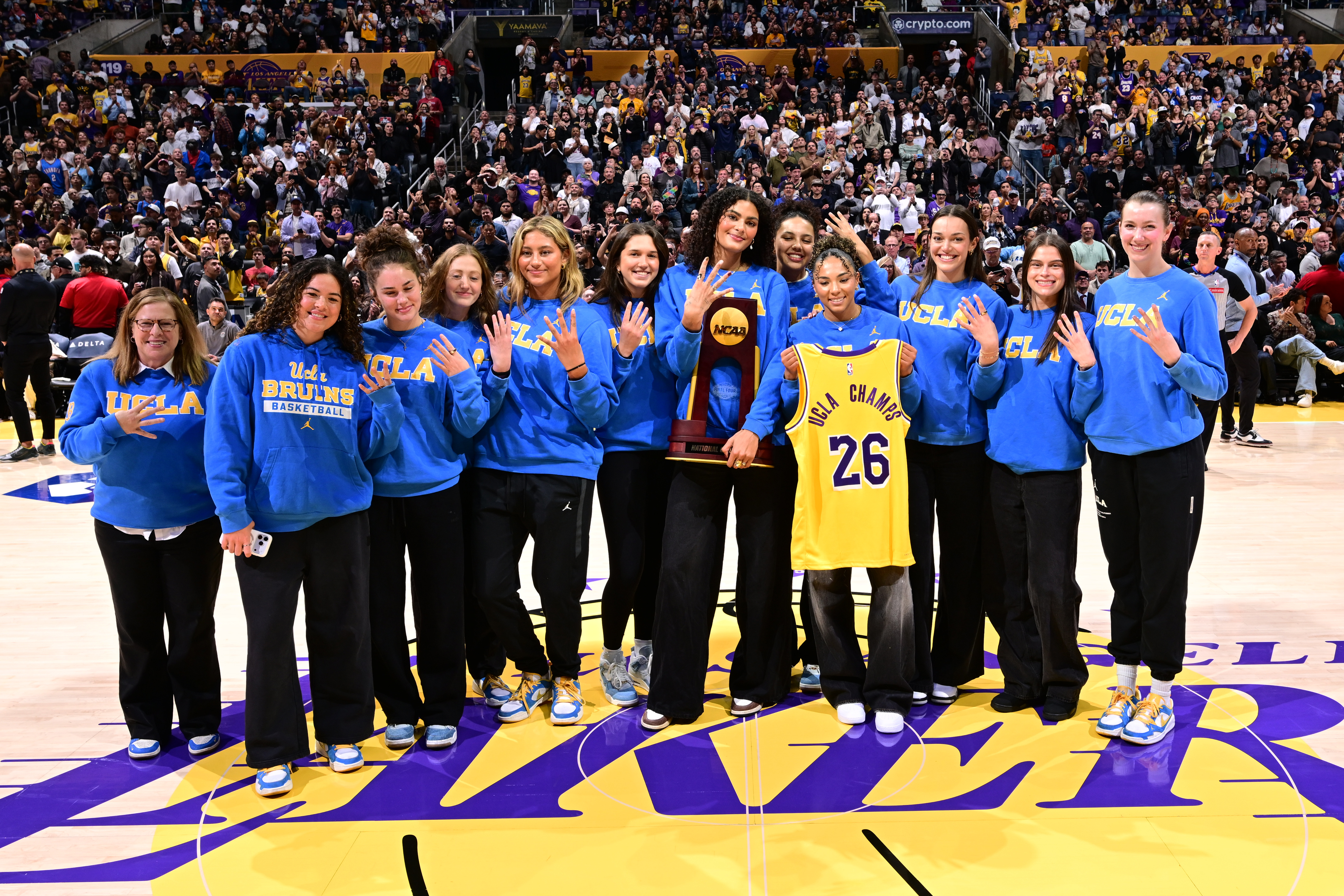 The Bruins routed South Carolina 79-51 for their first NCAA Tournament win in program history