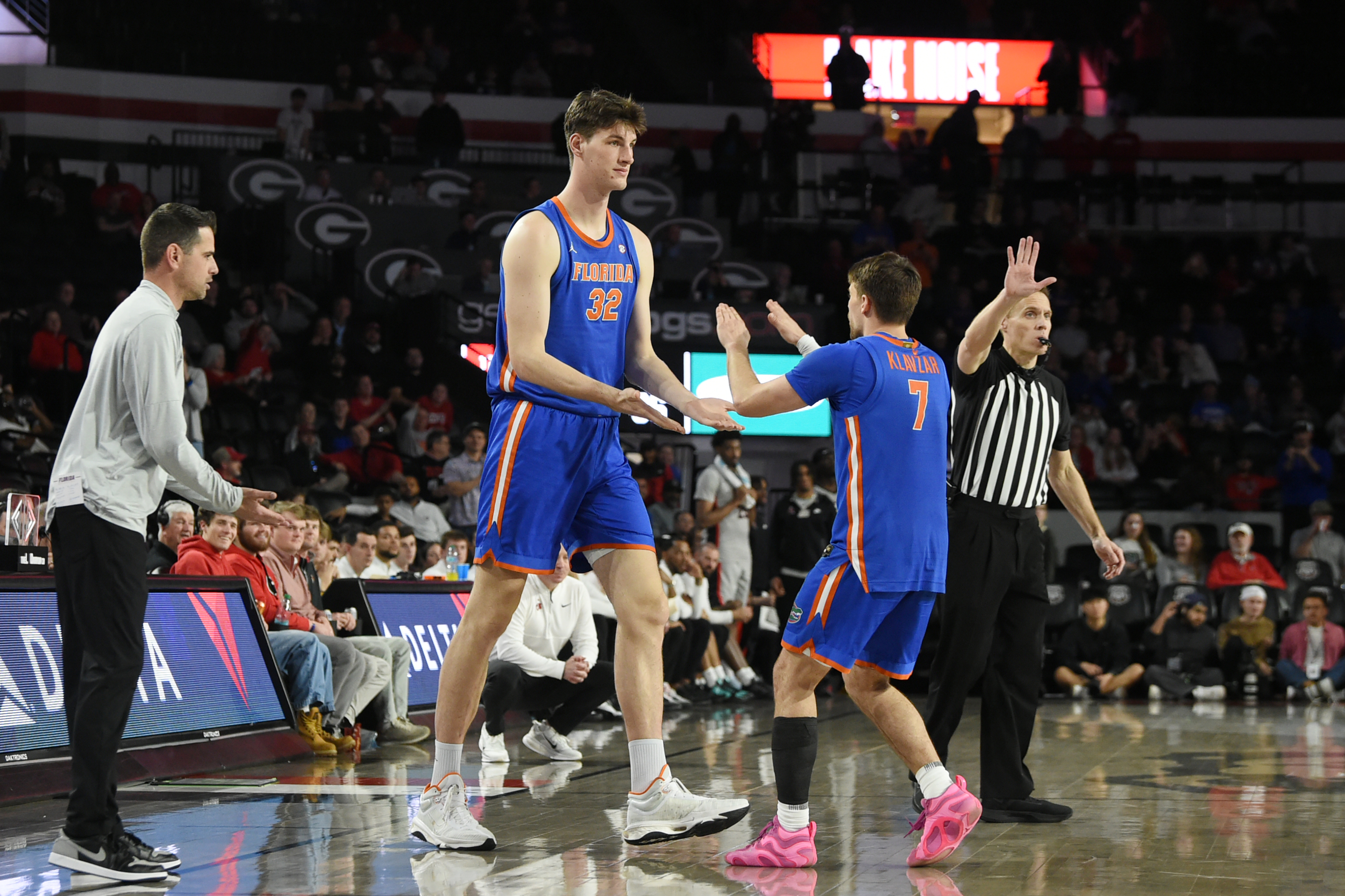 University of Florida basketball player Olivier Rioux