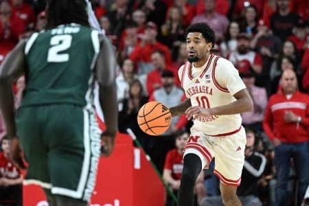 In a scenario not uncommon in this era of college basketball, Jamarques Lawrence left Nebraska for a NIL deal with Rhode Island only to return to the Cornhuskers a year later