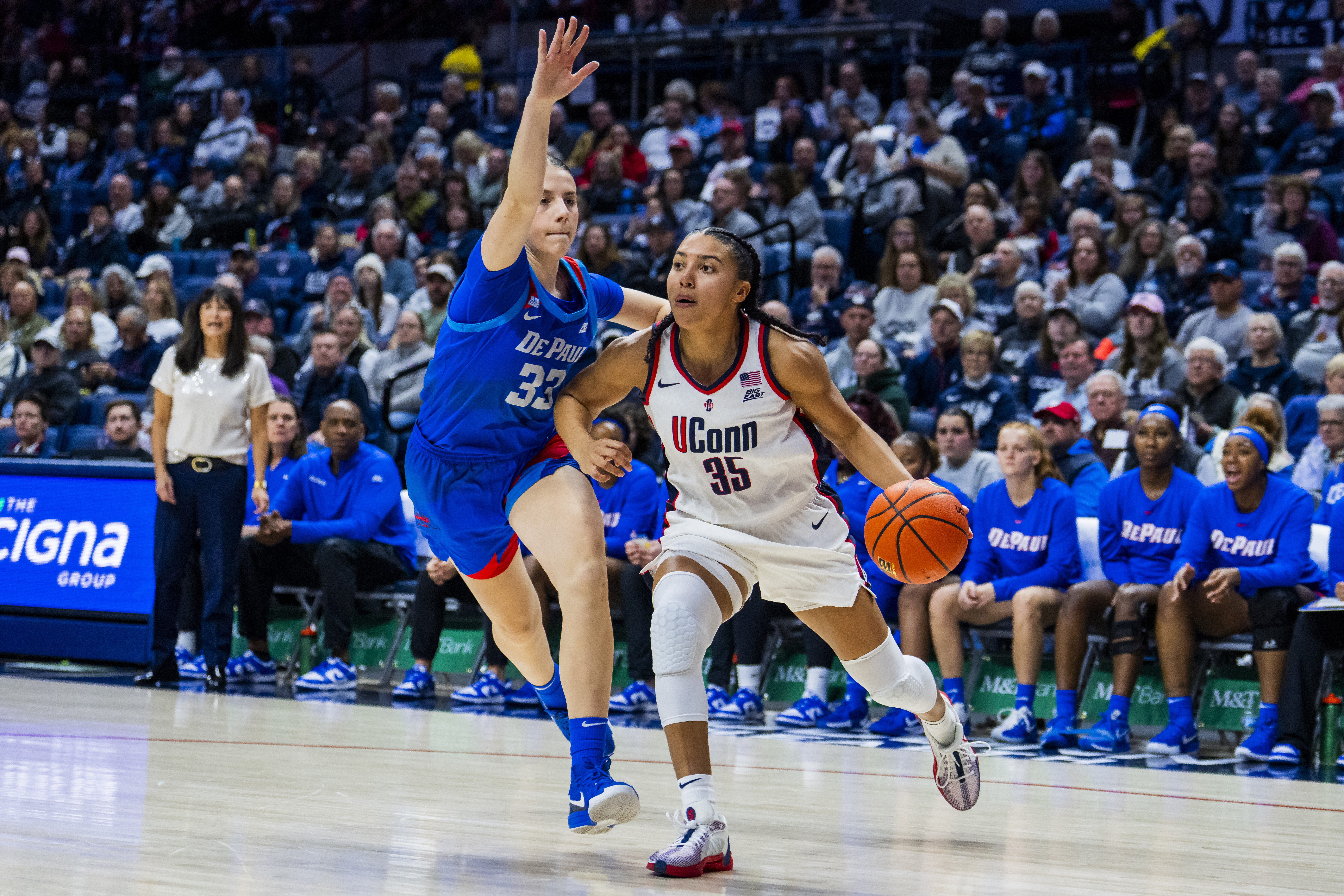 Kate Novik led the Blue Demons in assists and points this season