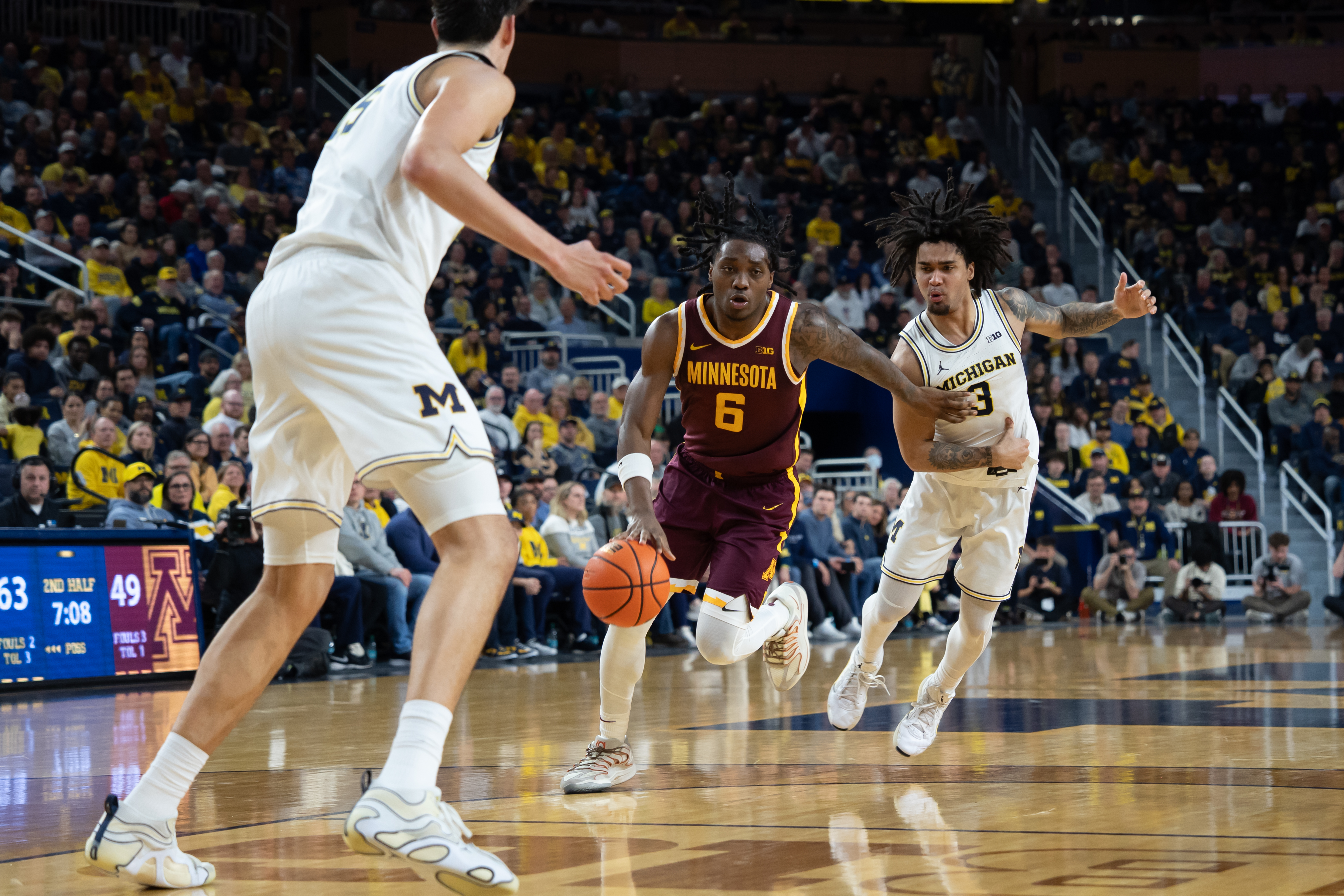 Langston Reynolds is one of the purest athletes in the Big Ten