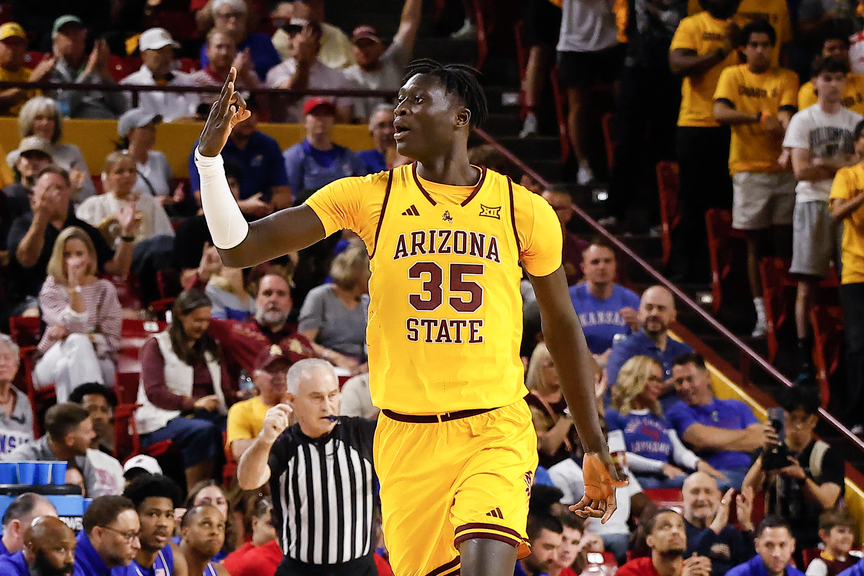 Massamba Diop, who played his freshman season at Arizona State, picked Gonzaga over St. John's after entering the transfer portal