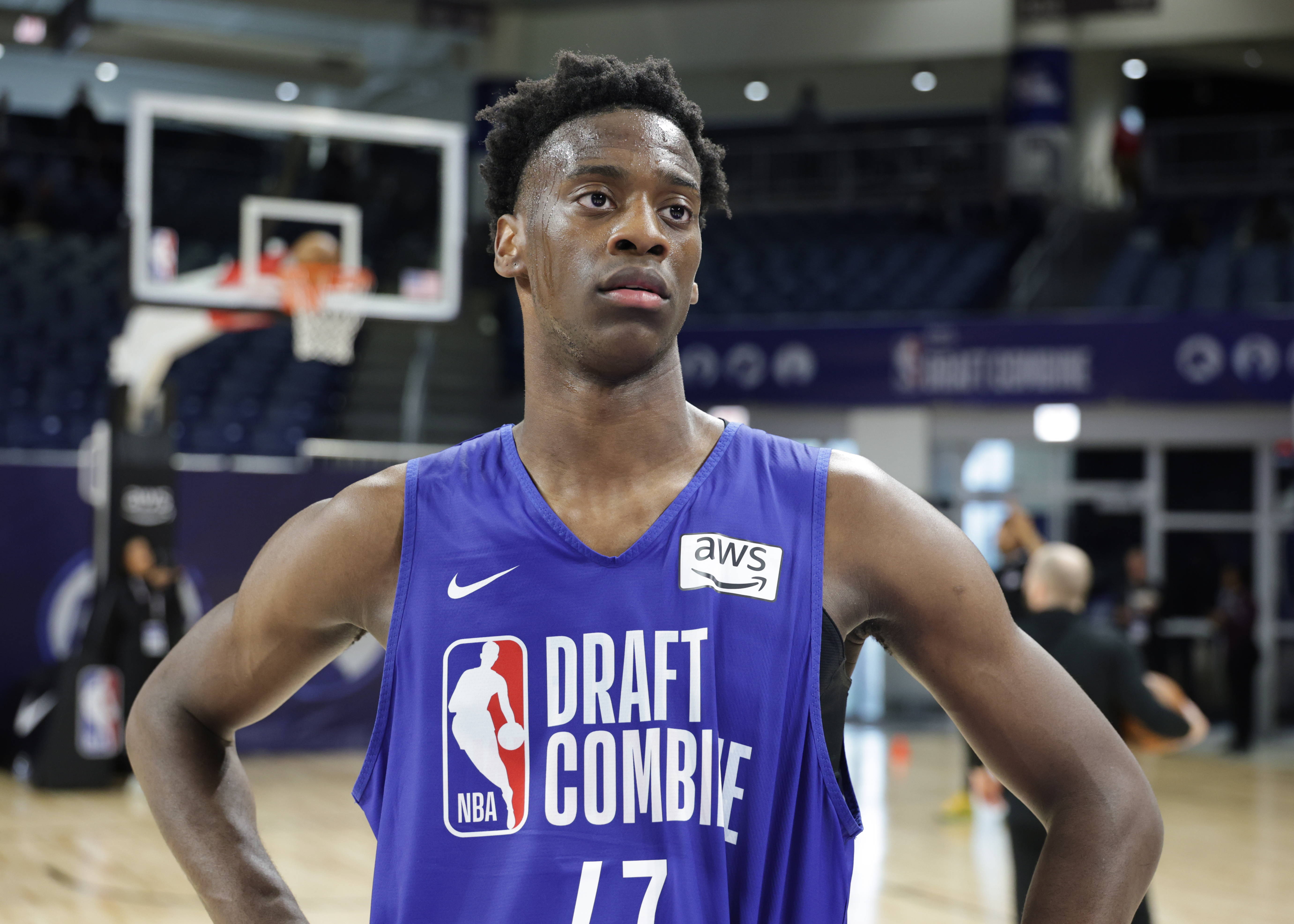 AJ Dybantsa is the favorite to go No. 1 overall to the Washington Wizards but he has some competition for the honor