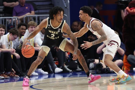 Juke Harris at the 2026 ACC Tournament