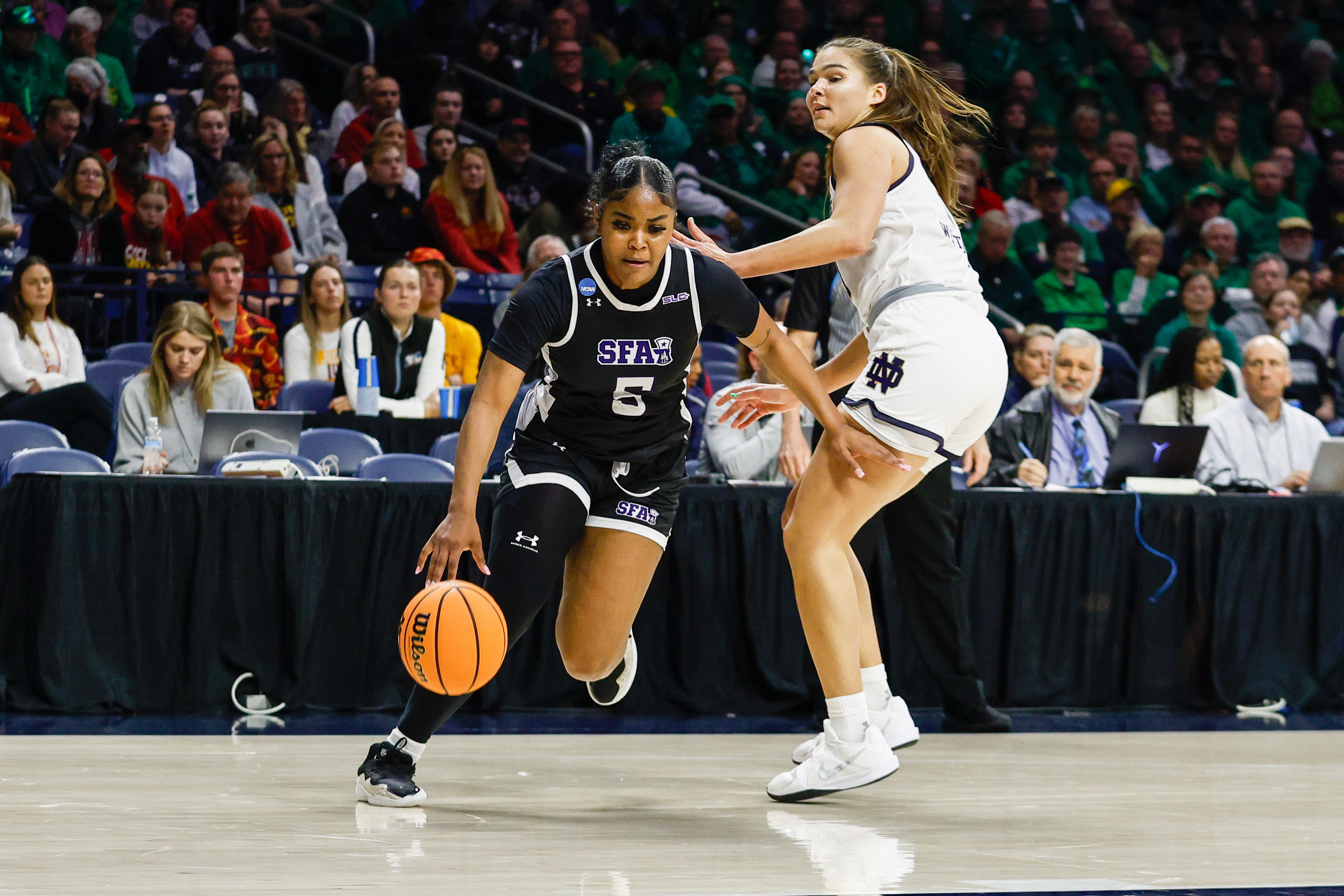 Key Roseby heads to UCF after garnering All-Southland honors last season with Stephen F. Austin