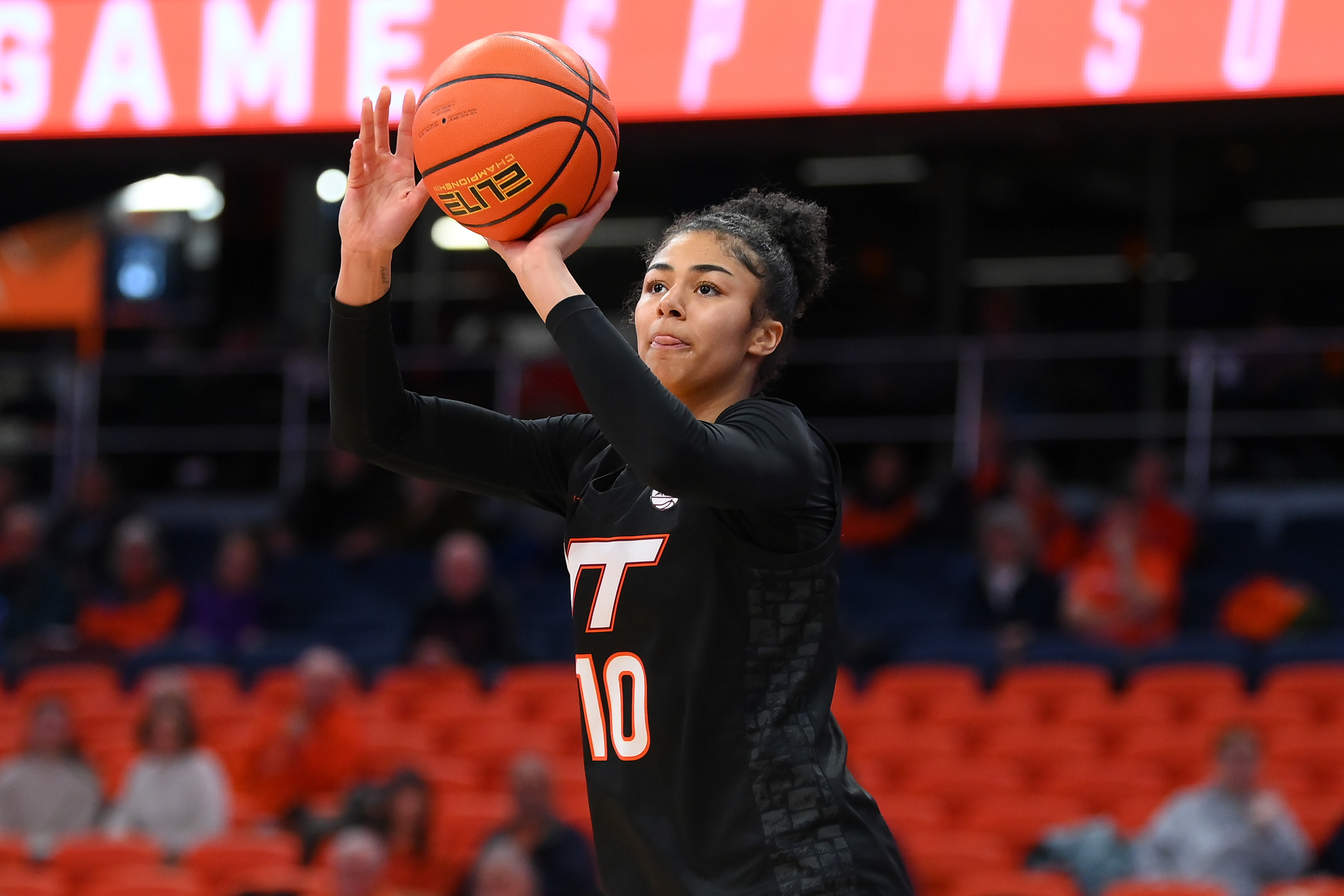 All-ACC forward forward Carys Baker is moving from Virginia Tech to Louisville for the 2026-27 season
