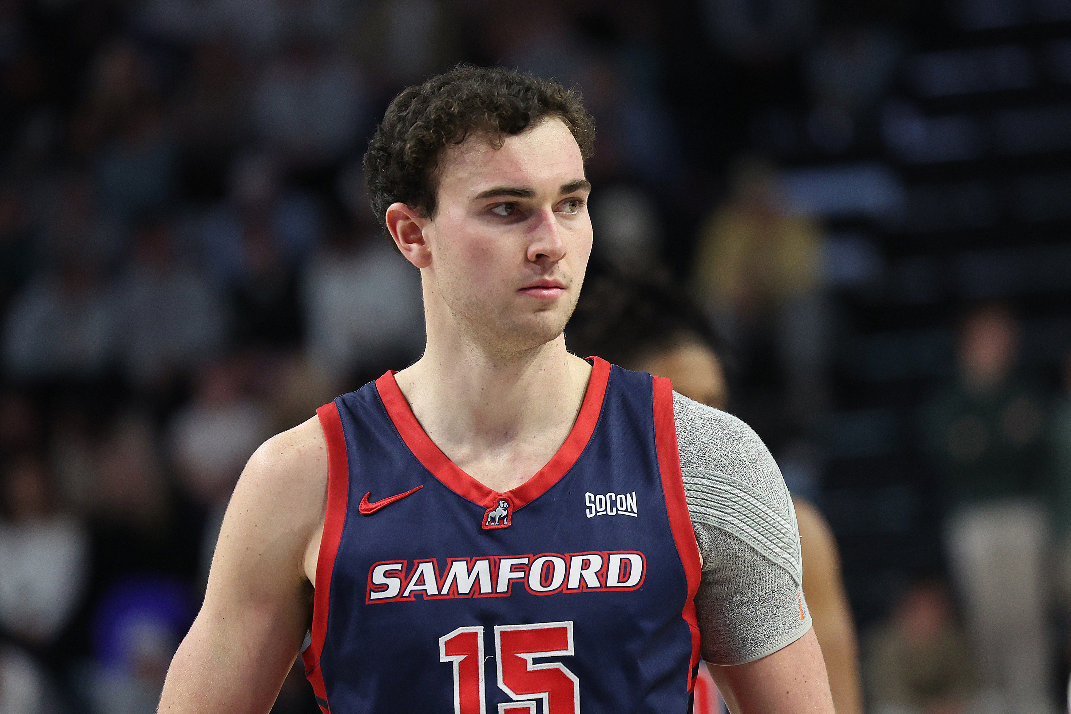 Senior forward Dylan Faulkner heads to Clemson after earning first-team All-Southern Conference honors at Samford last season