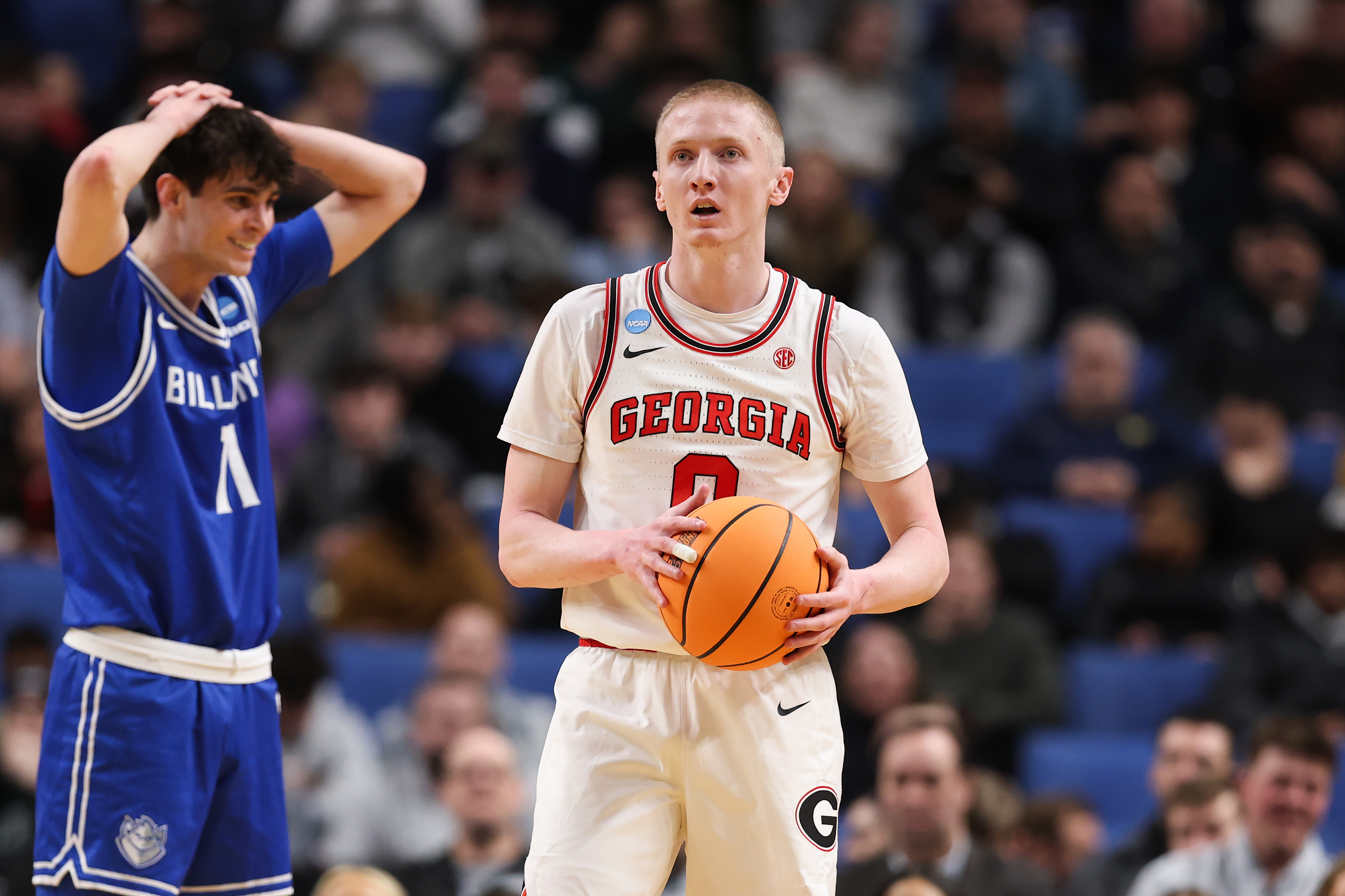 Senior guard Blue Cain is one of four returning starters for UGA