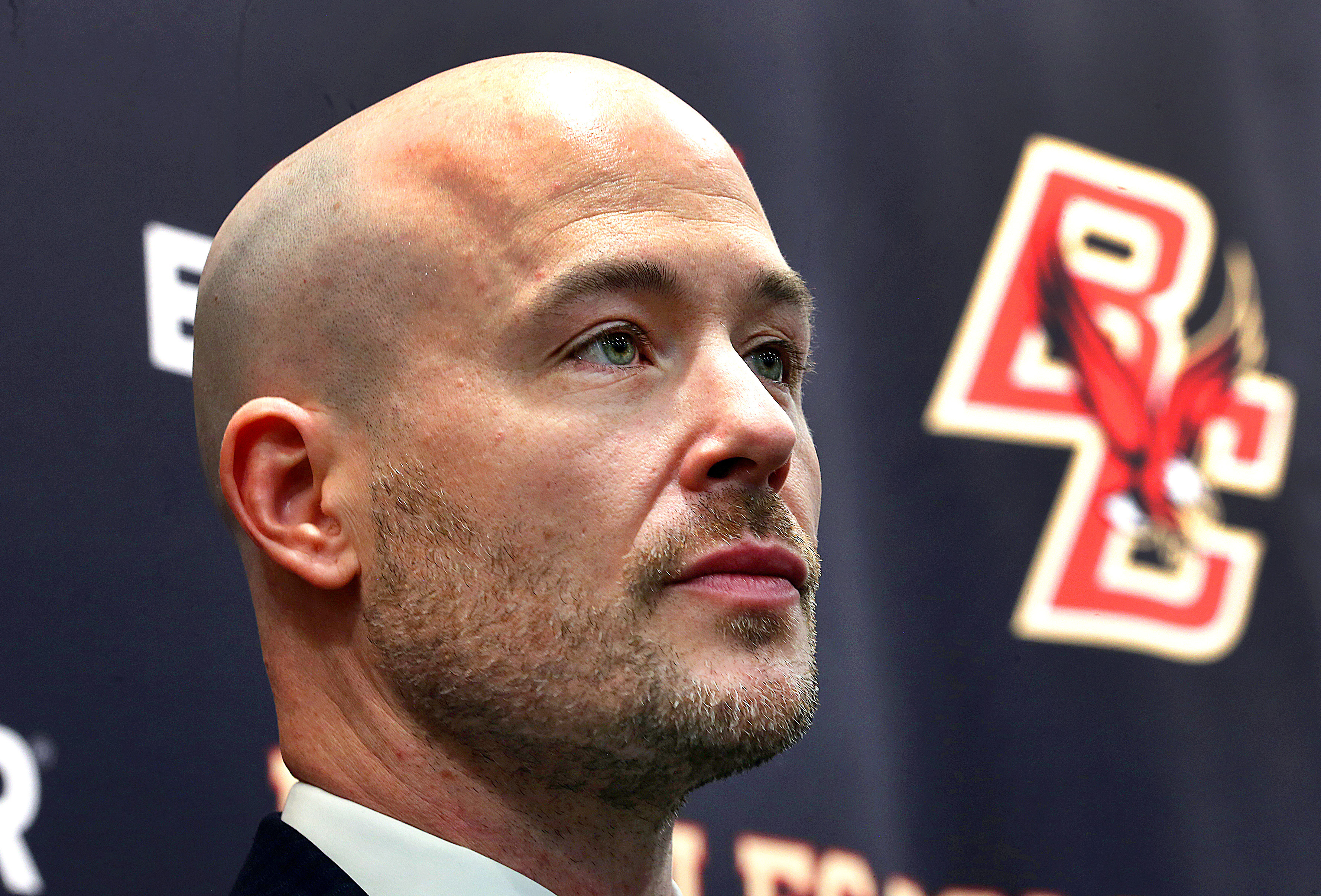 New Boston College head coach Luke Murray, son of legendary comedic actor Bill Murray, is wiping the slate clean at BC