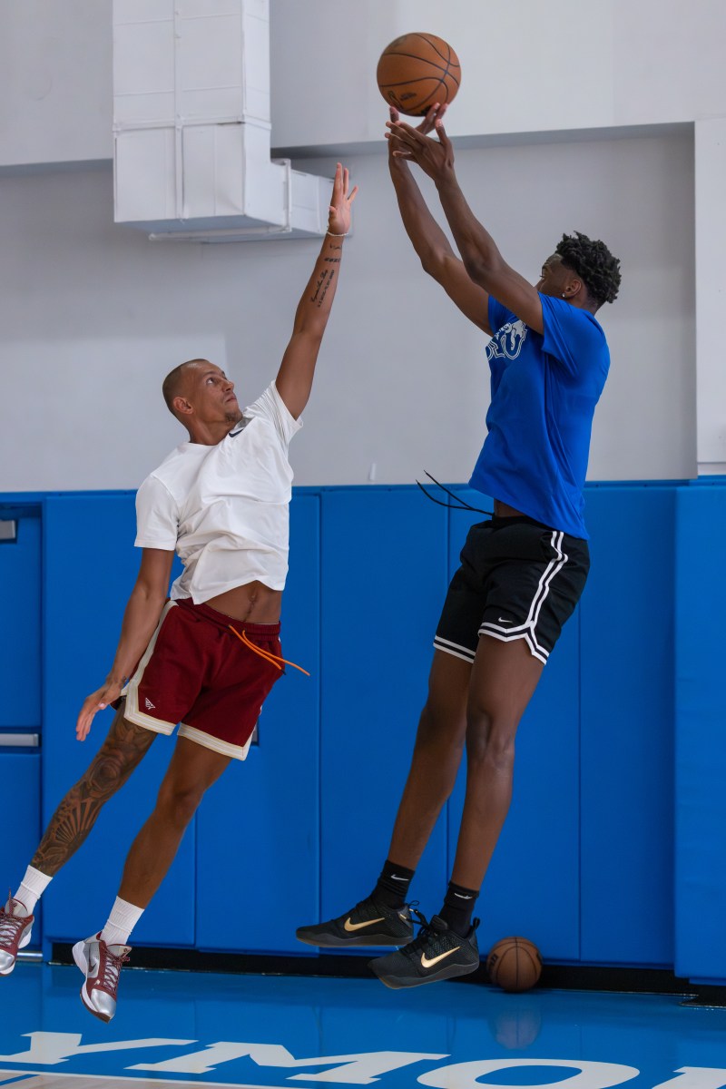 Dybantsa has worked to improve his ball security and three-point shooting