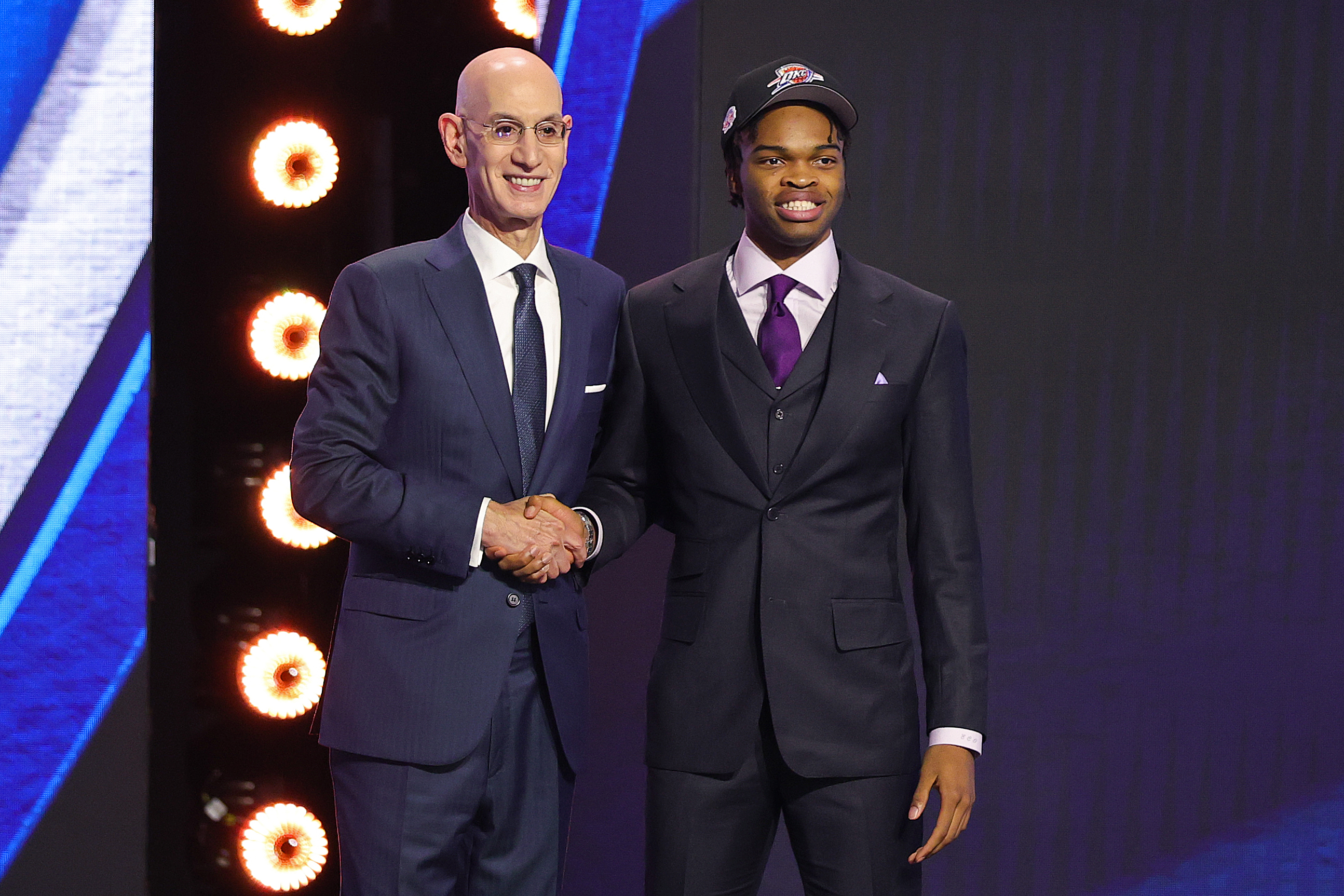 Ebuka Okorie, last year's ACC scoring champion, had his draft rights traded to the Detroit Pistons