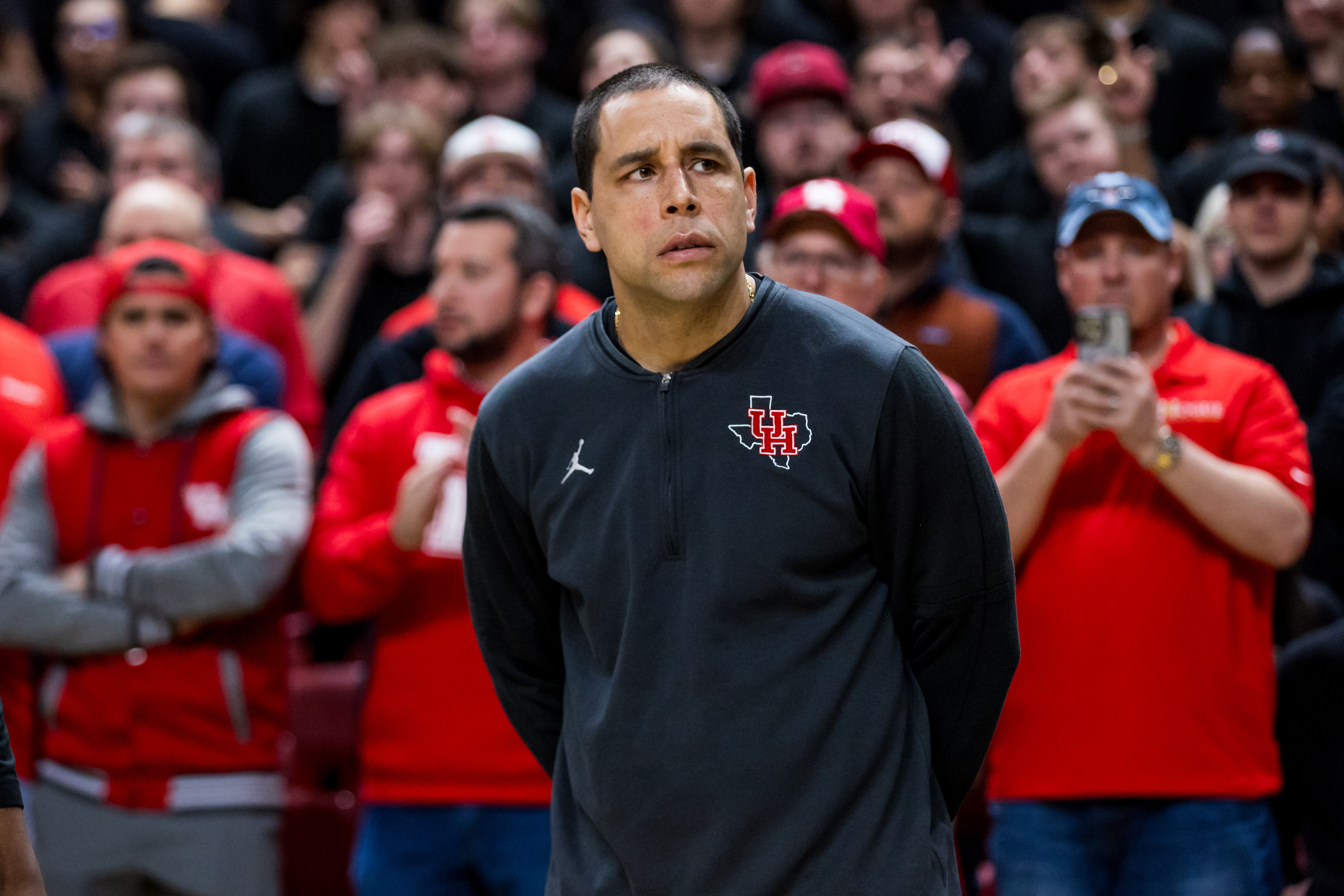 Kellen Sampson was named head coach in waiting to succeed his father after they both signed new contracts in 2023 to remain with the Cougars