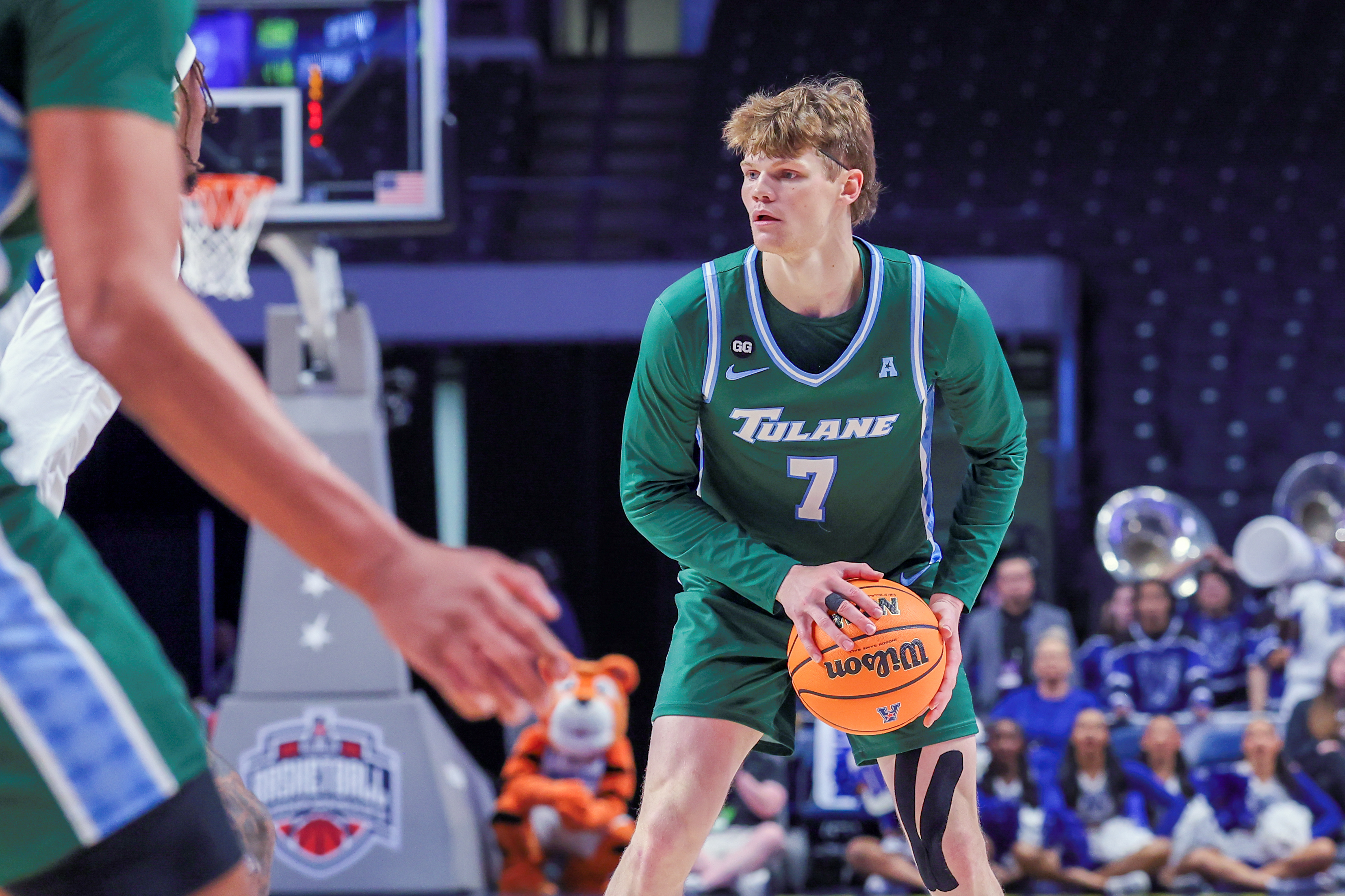 Rowan Brumbaugh averaged nearly 20 points per game last season with Tulane but SMU could be in trouble if he struggles to adapt to the ACC
