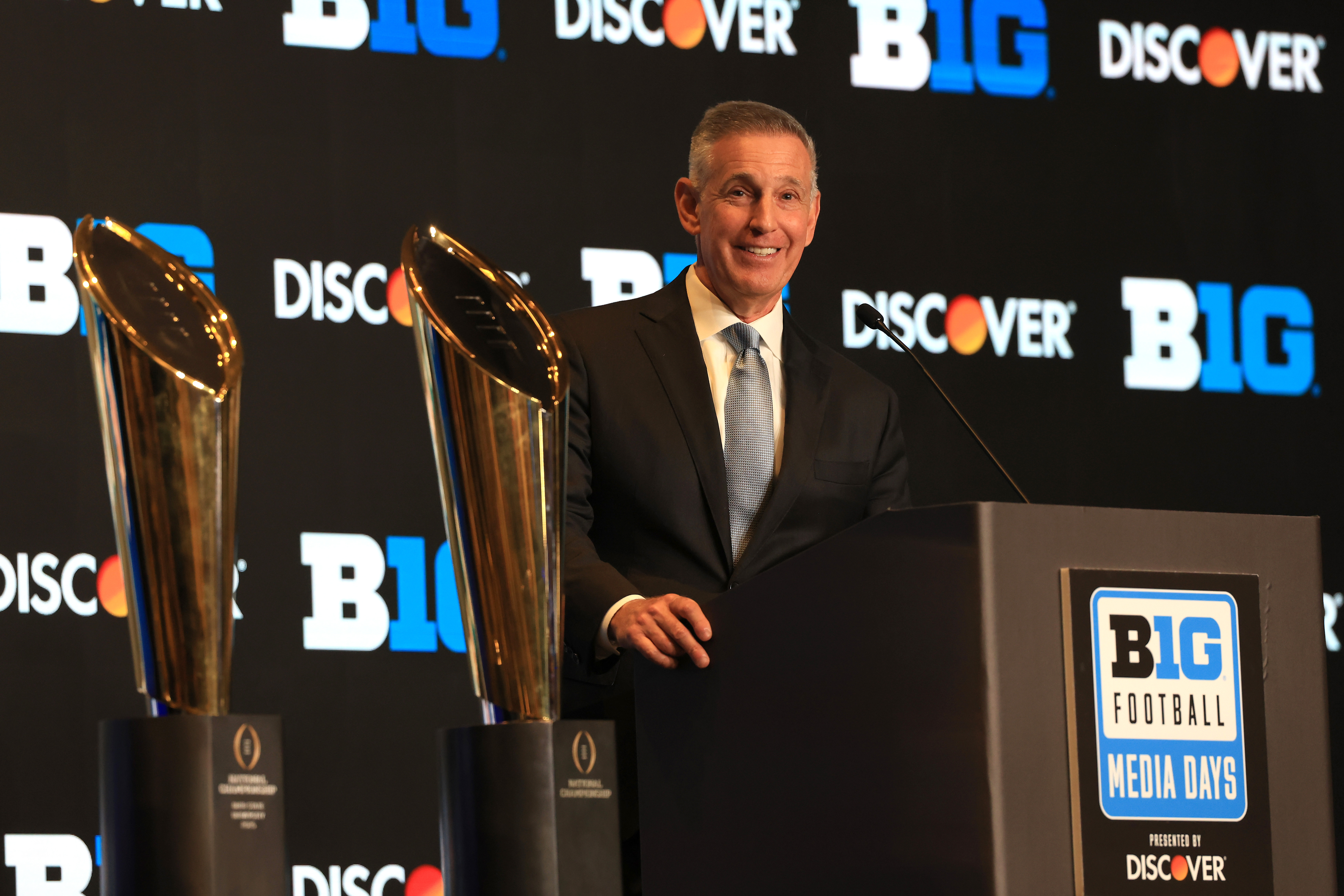 Big Ten Comissioner Tony Petitti at football media day