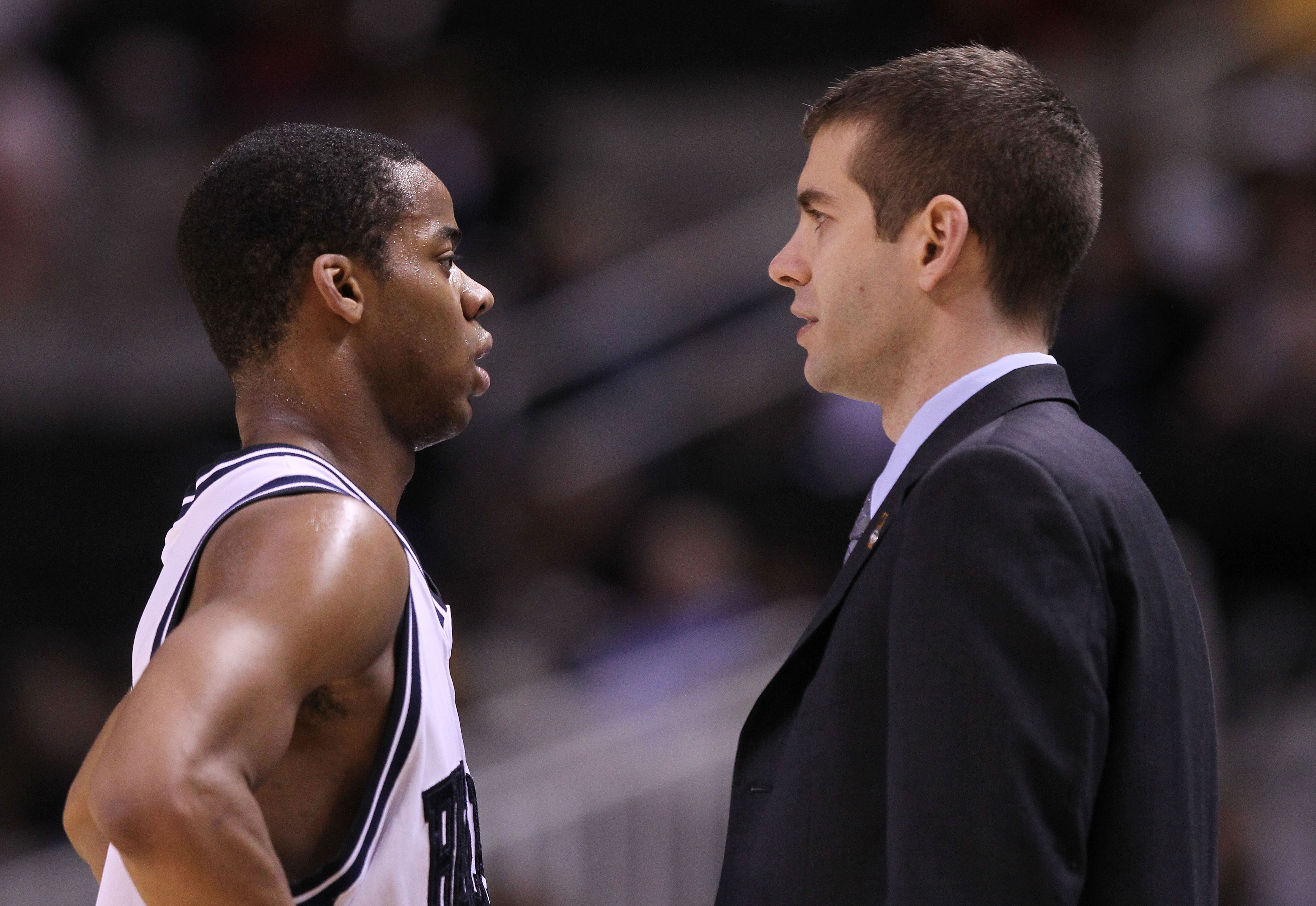 Brad Stevens with Ronald Nored at Butler