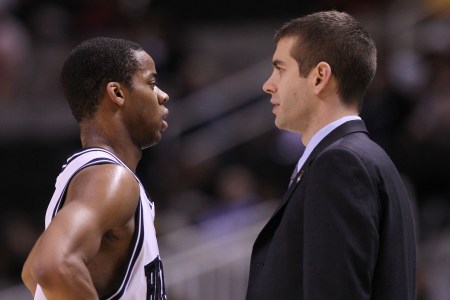 Brad Stevens with Ronald Nored at Butler