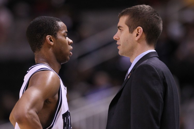 Brad Stevens with Ronald Nored at Butler