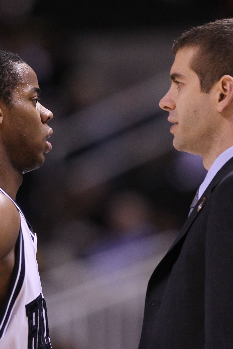 Brad Stevens with Ronald Nored at Butler
