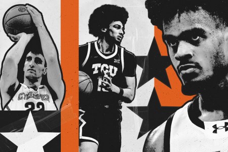 A collage featuring Milan Momcilovic, David Punch and Jalen Haralson