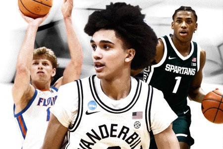 Florida's Thomas Haugh, Michigan State's Jeremy Fears Jr. and Vanderbilt's Tyler Tanner