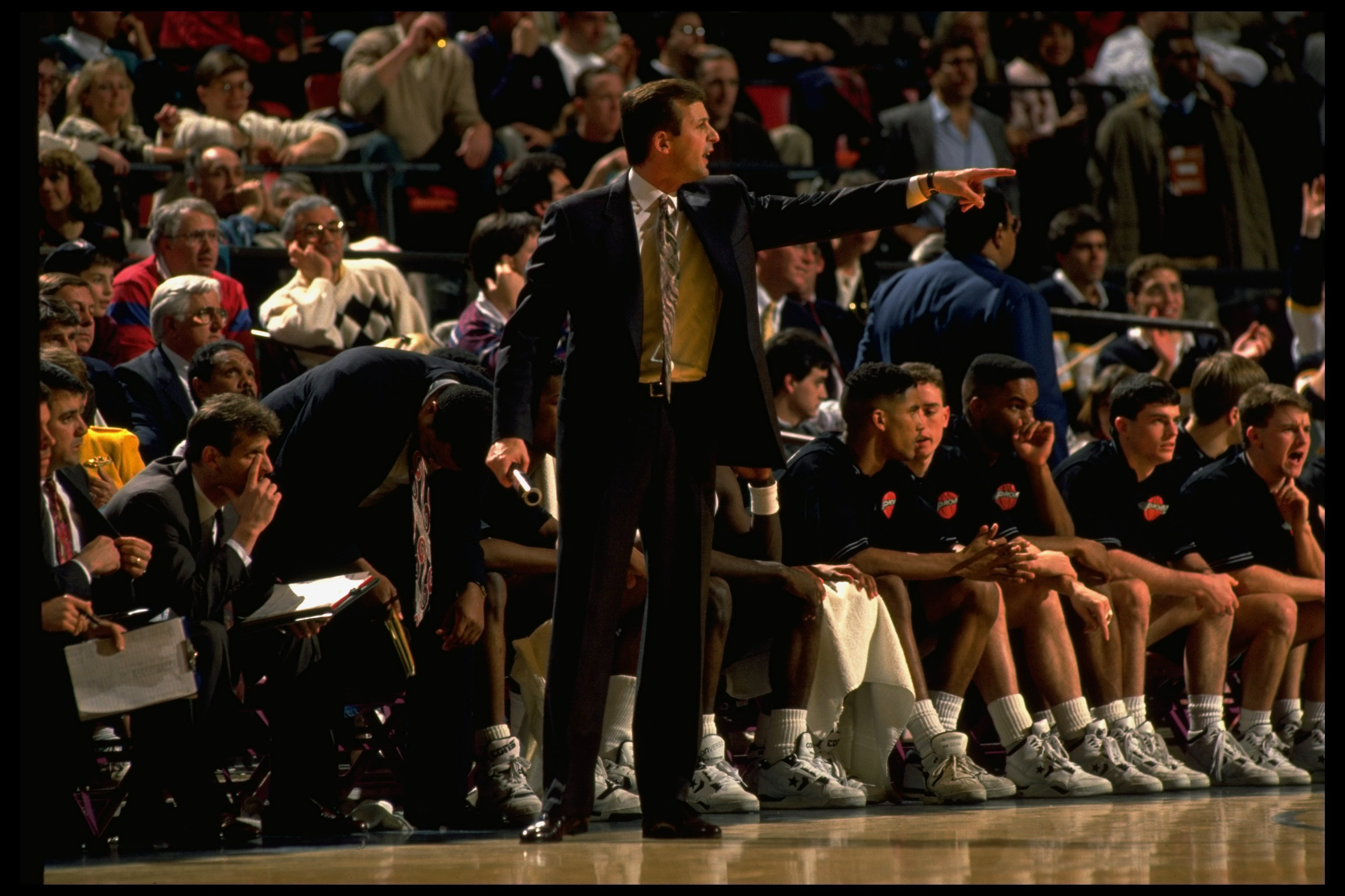 Rick Barnes left George Mason to take the helm at Providence in 1988