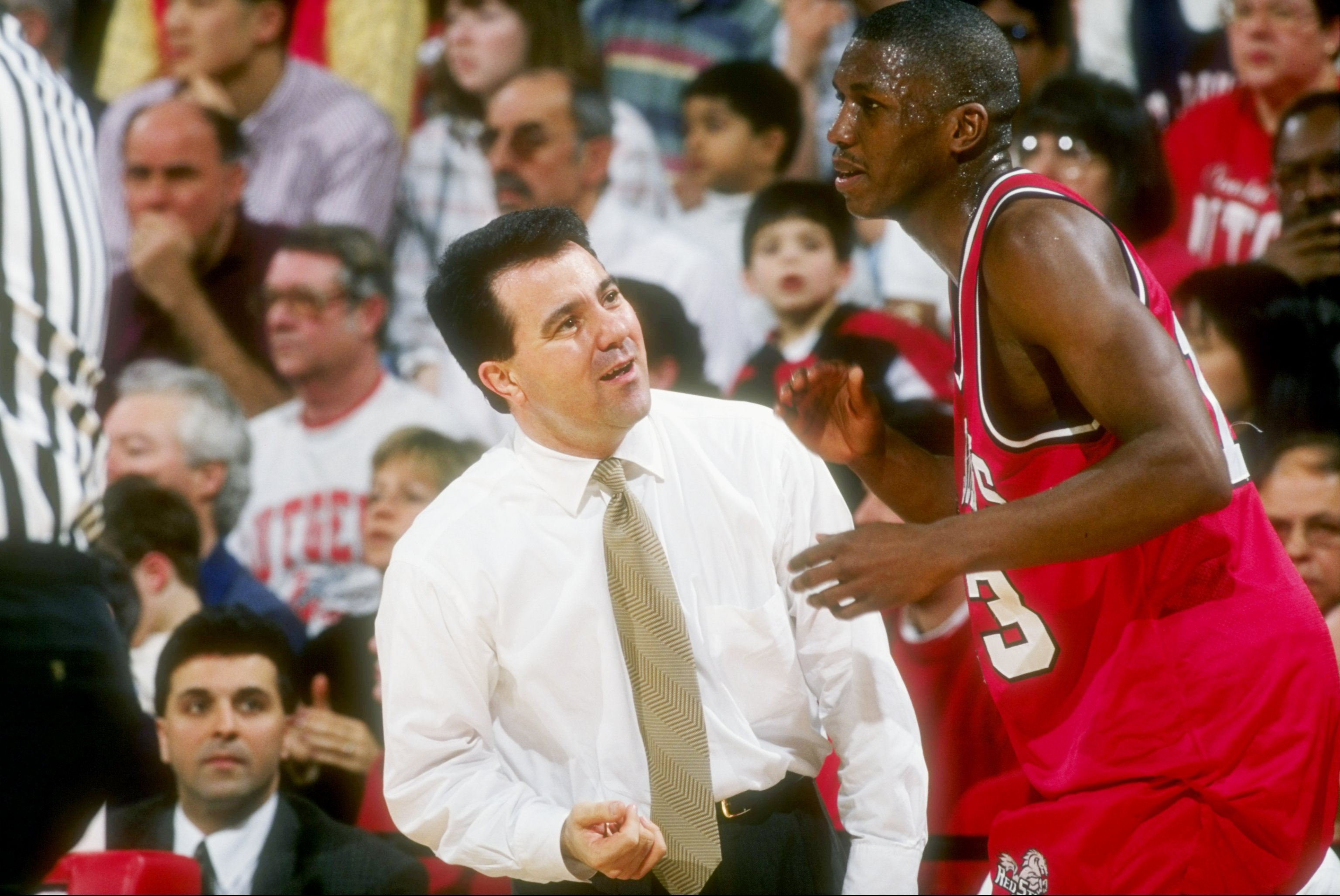 Fraschilla as the upstart, local coach of St. John's in 1997