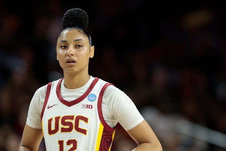 USC guard JuJu Watkins during a 2025 game