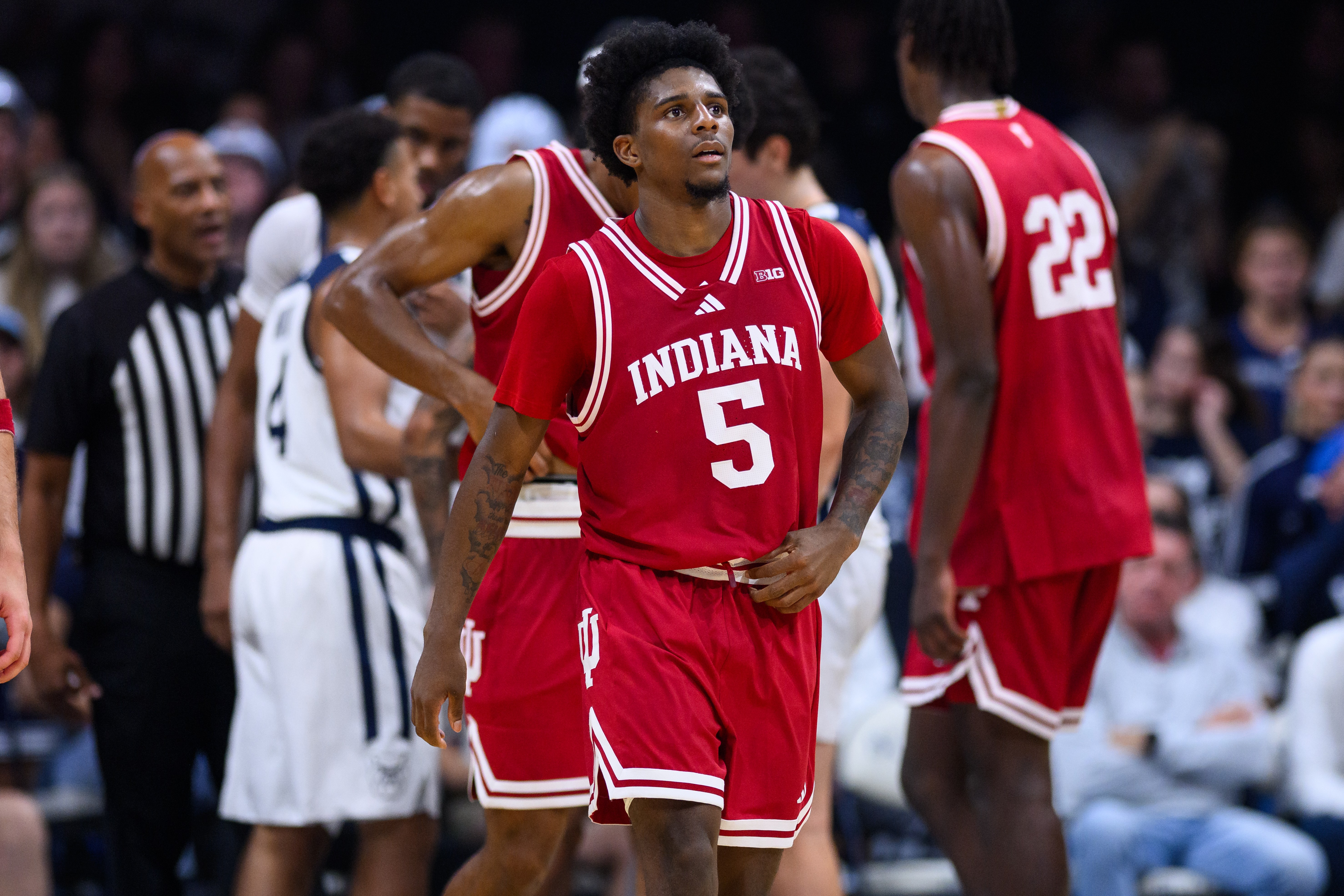 Indiana guard Markus Burton