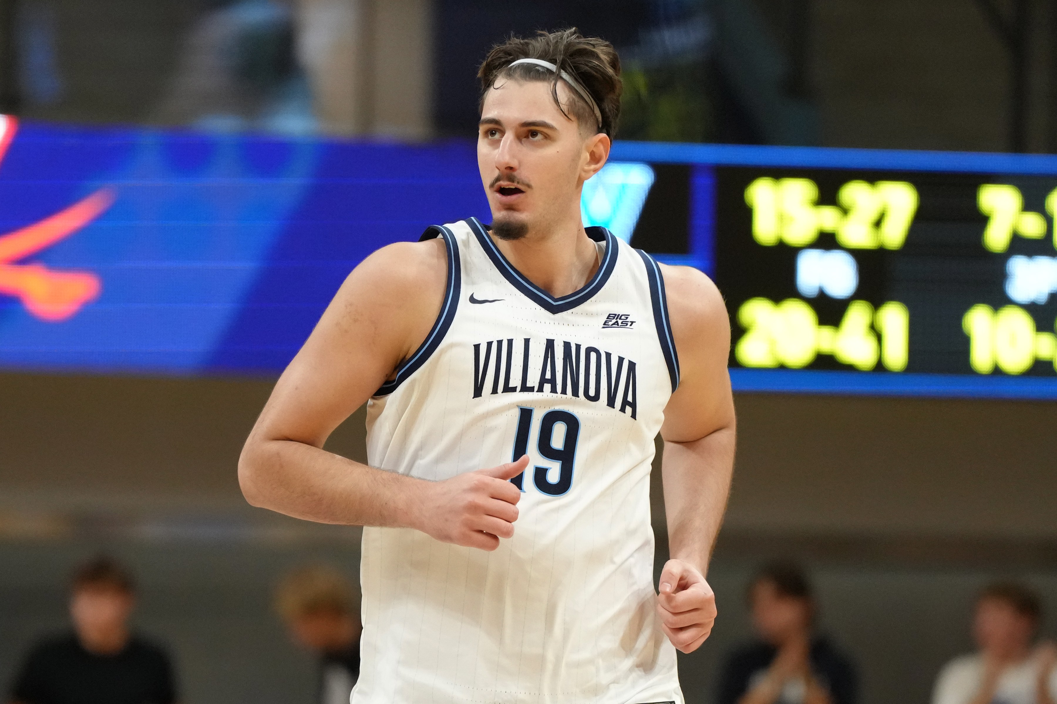 Villanova center Luigi Suigo