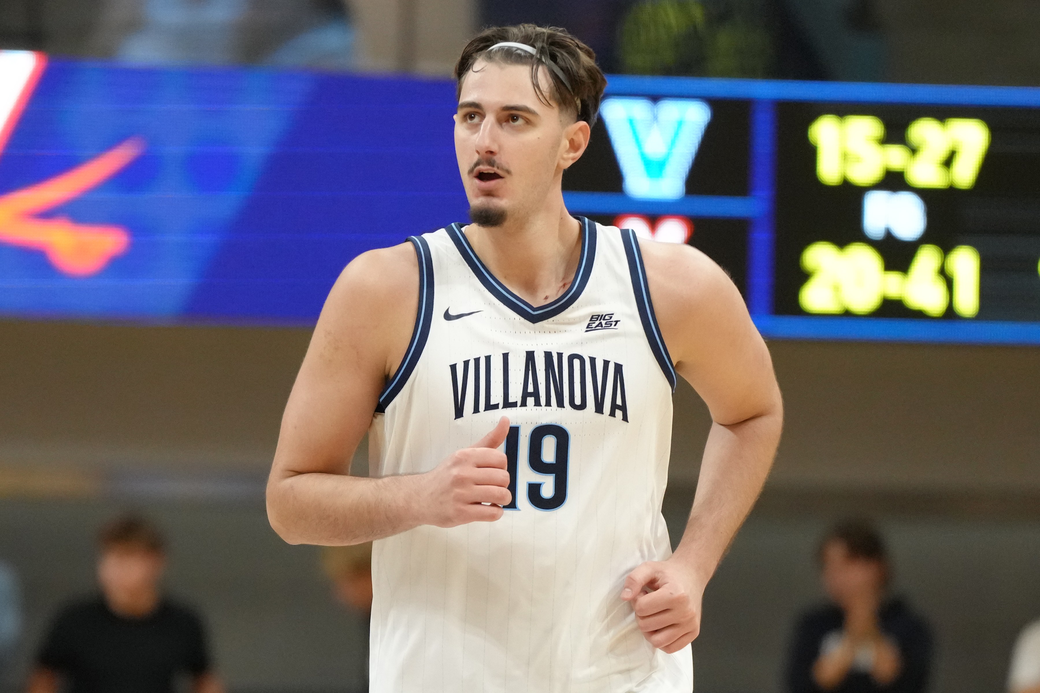 7-foot-3 Luigi Suigo is Willard's answer to the rising size of NCAA basketball