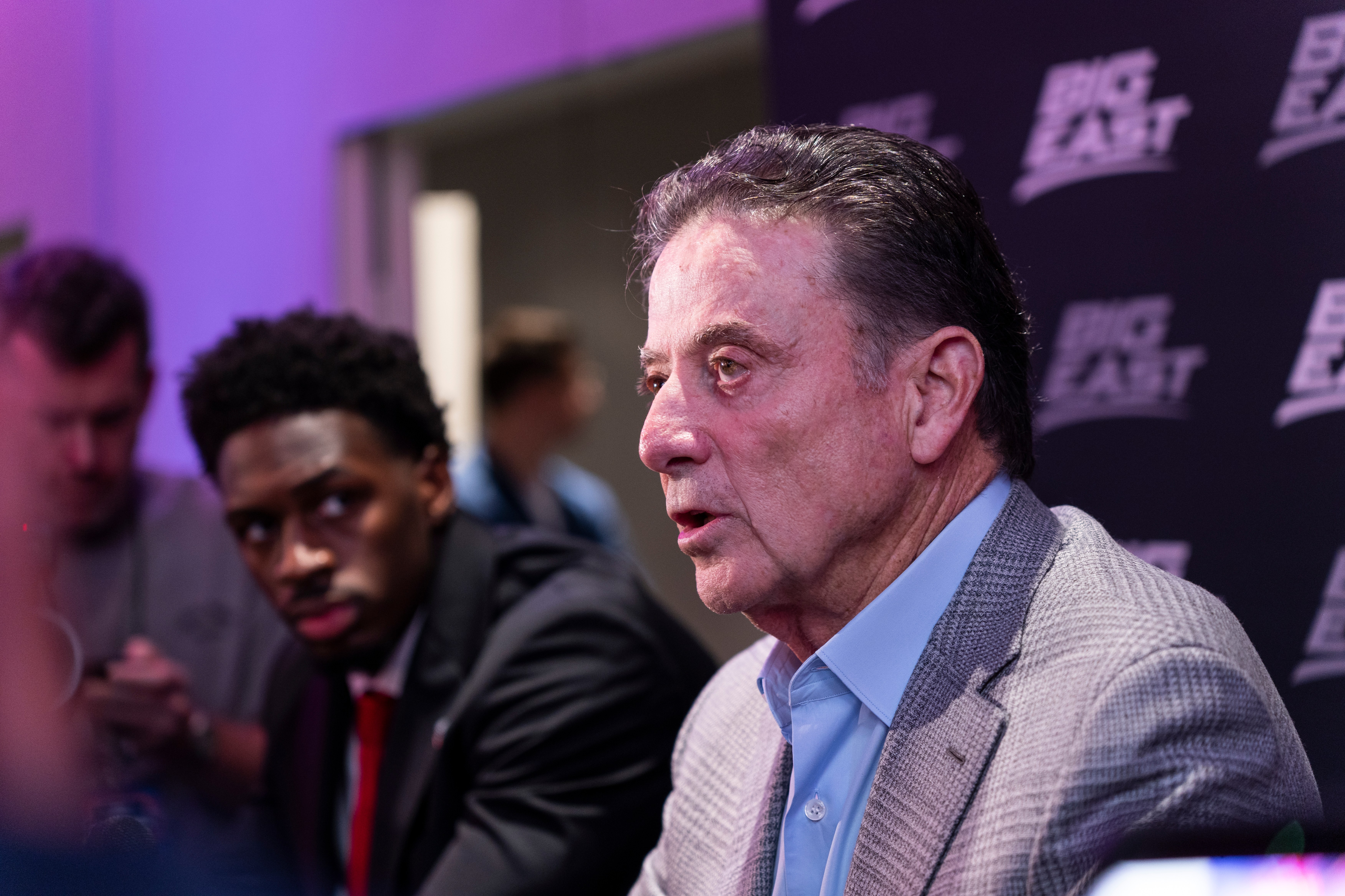 Jackson sits beside Pitino at Big East Media Day 2026